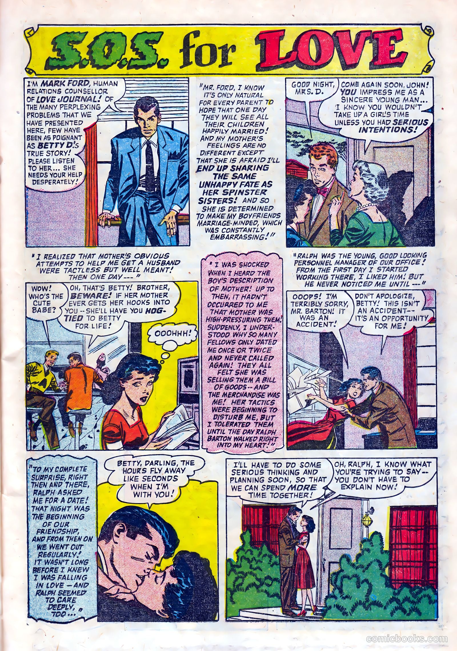 Love Journal #16 (1952) — page 24 of 37