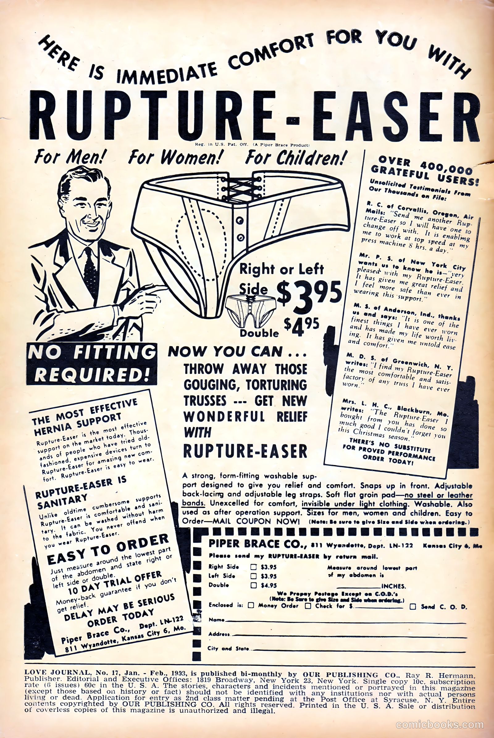 Love Journal #17 (1953) — page 2 of 36