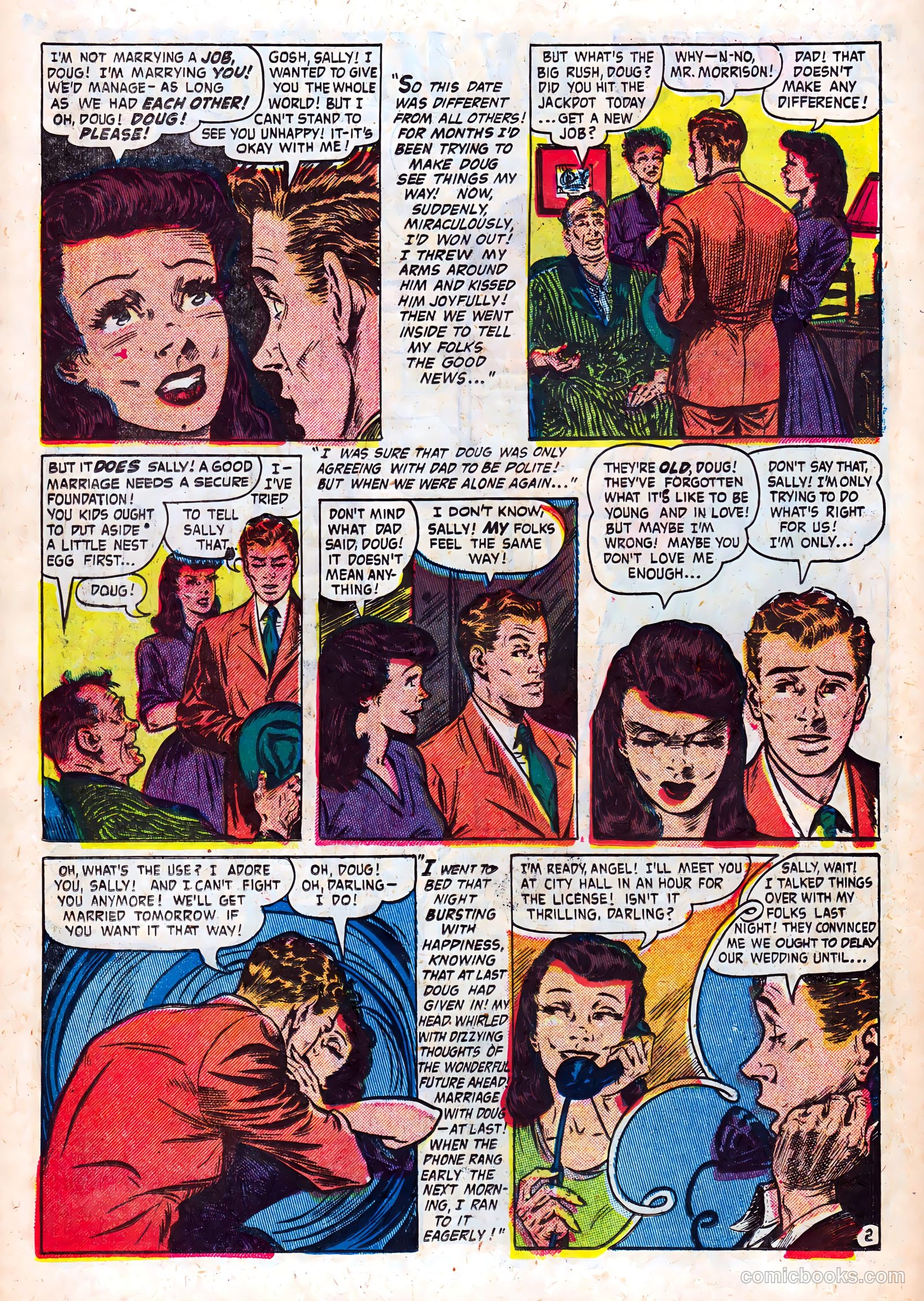 Love Journal #17 (1953) — page 16 of 36