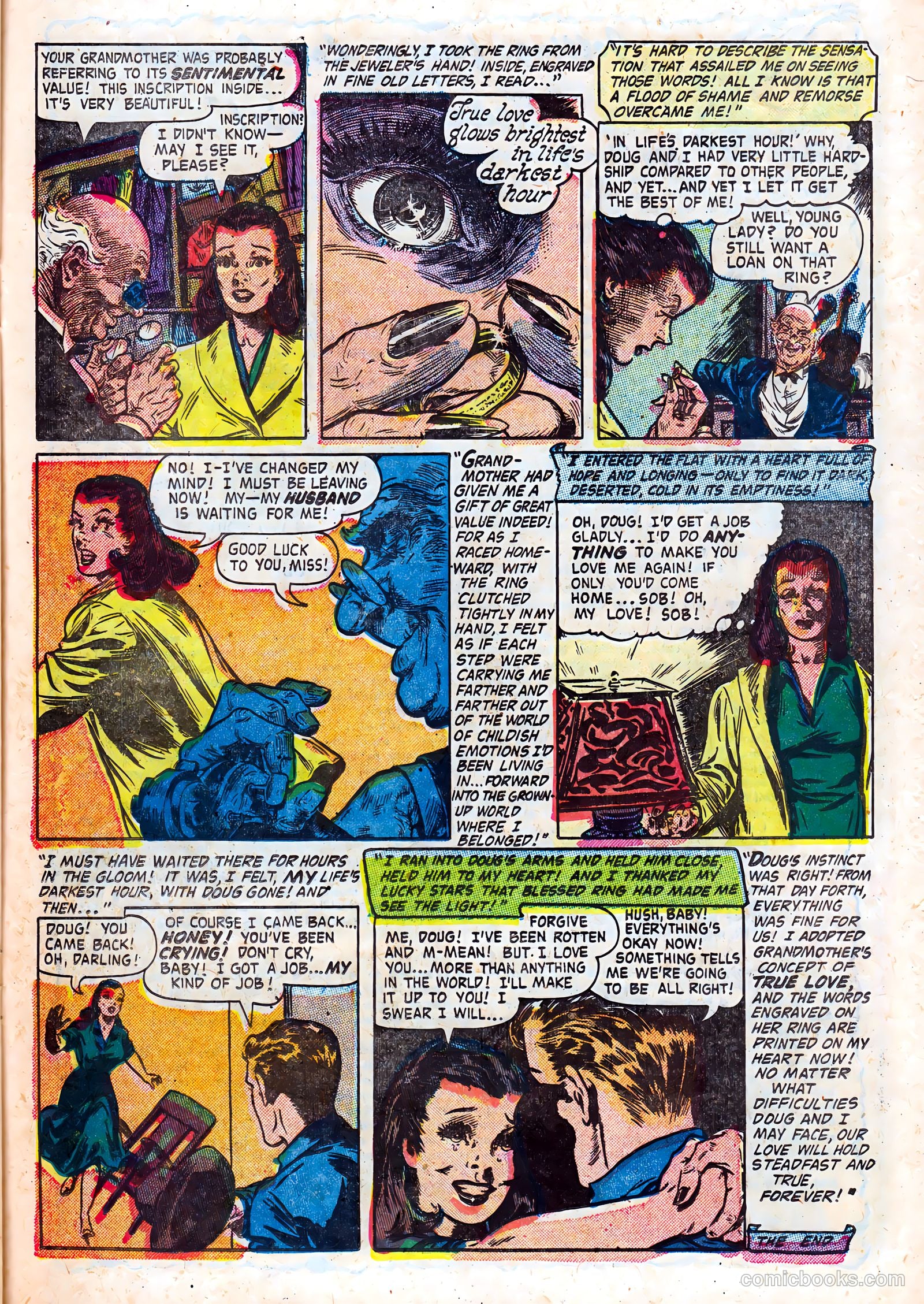 Love Journal #17 (1953) — page 21 of 36