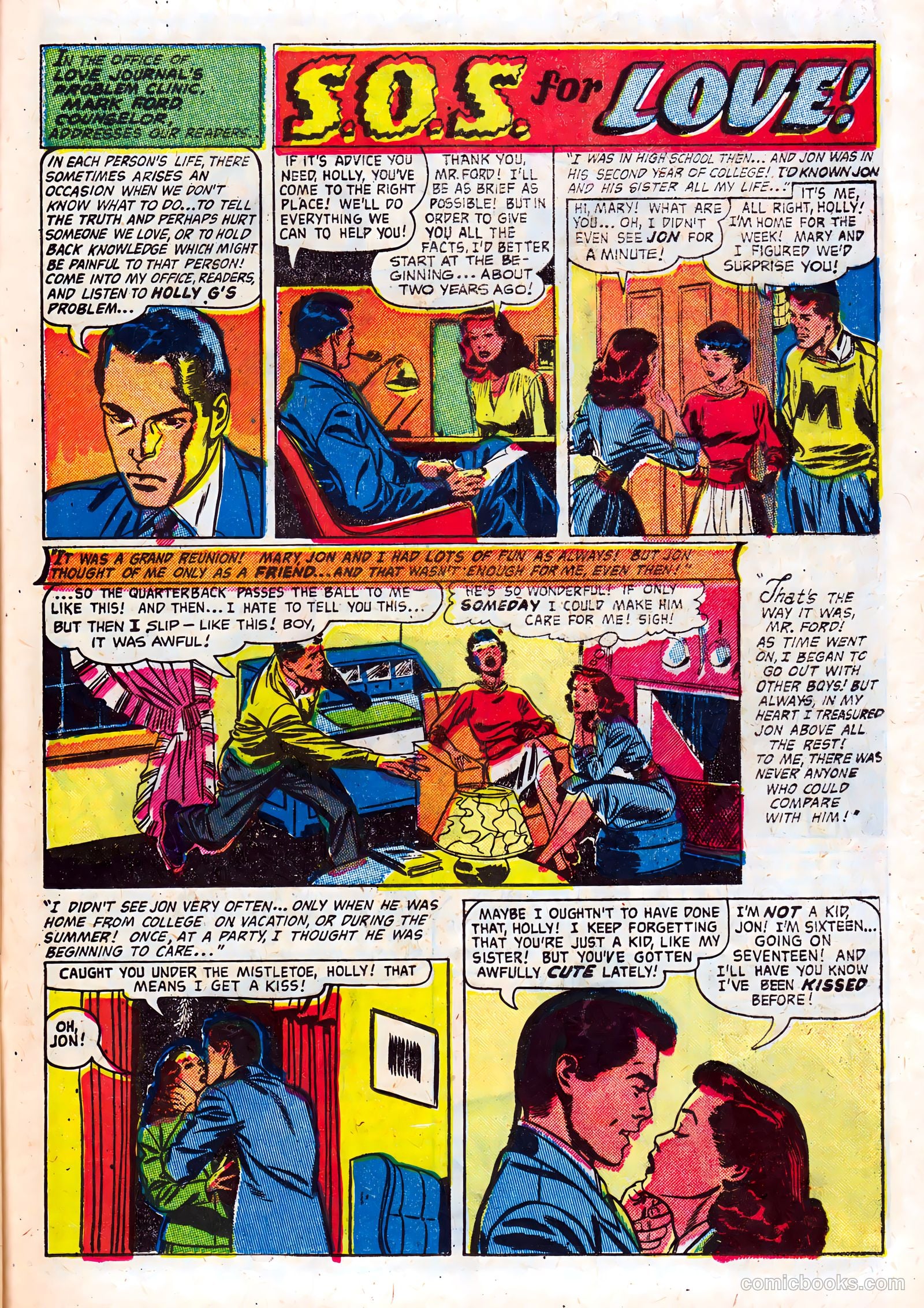 Love Journal #17 (1953) — page 23 of 36