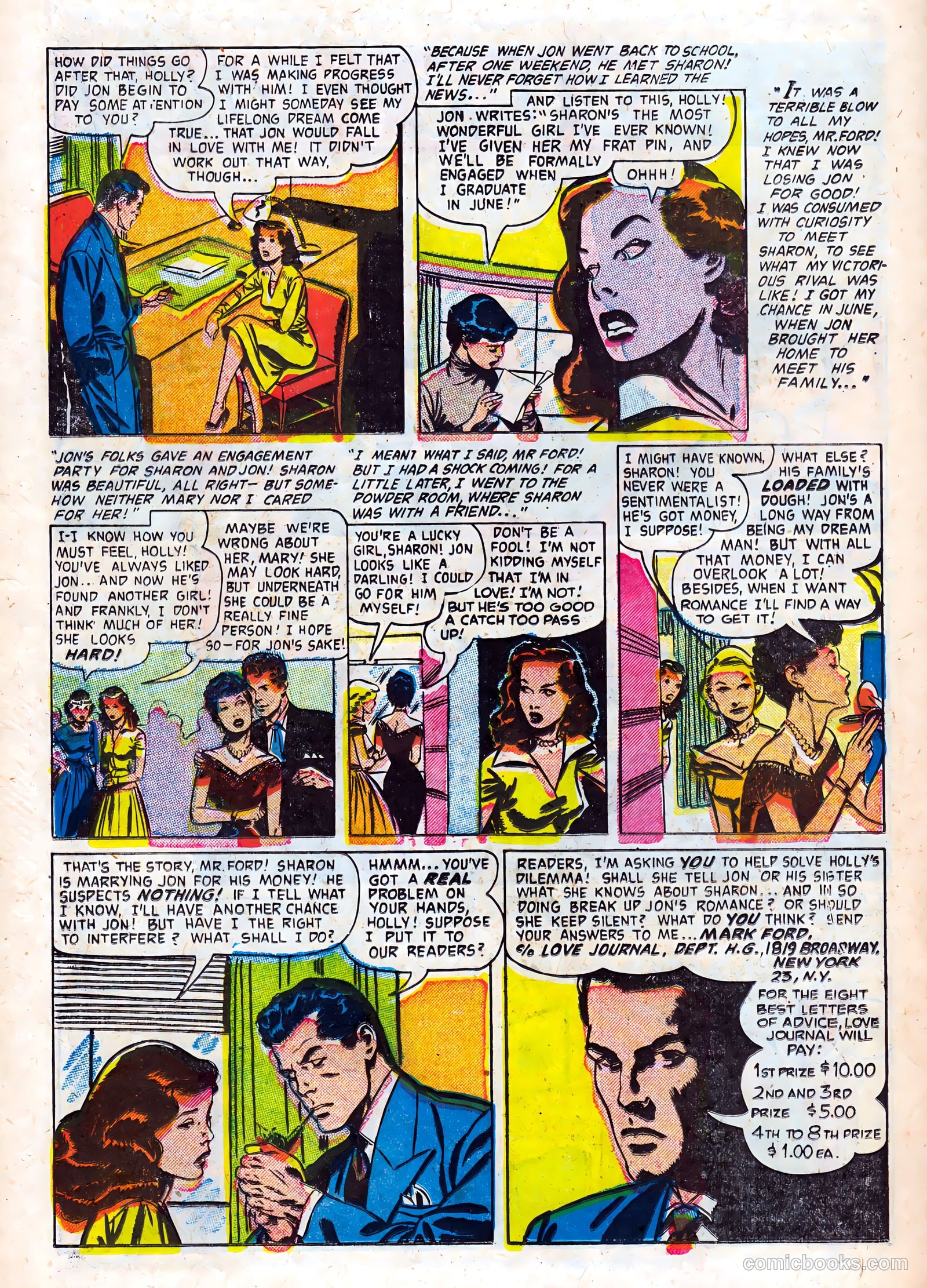 Love Journal #17 (1953) — page 24 of 36