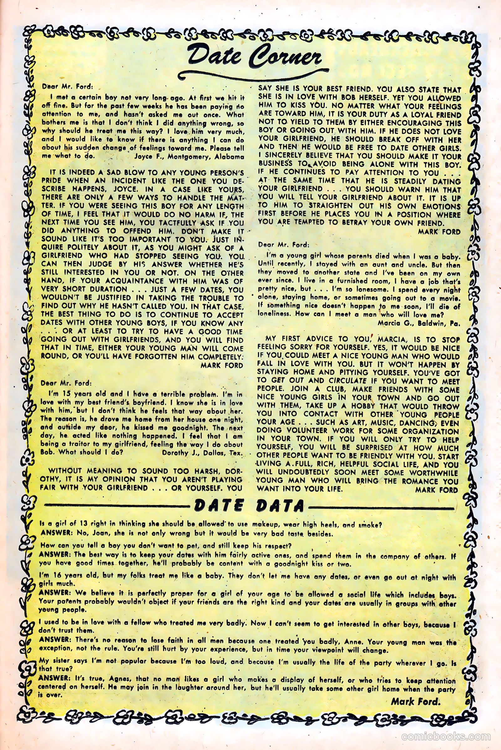 Love Journal #17 (1953) — page 25 of 36