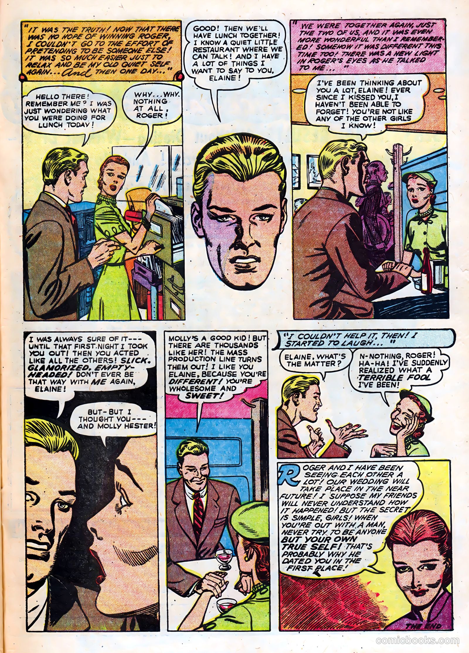 Love Journal #17 (1953) — page 33 of 36