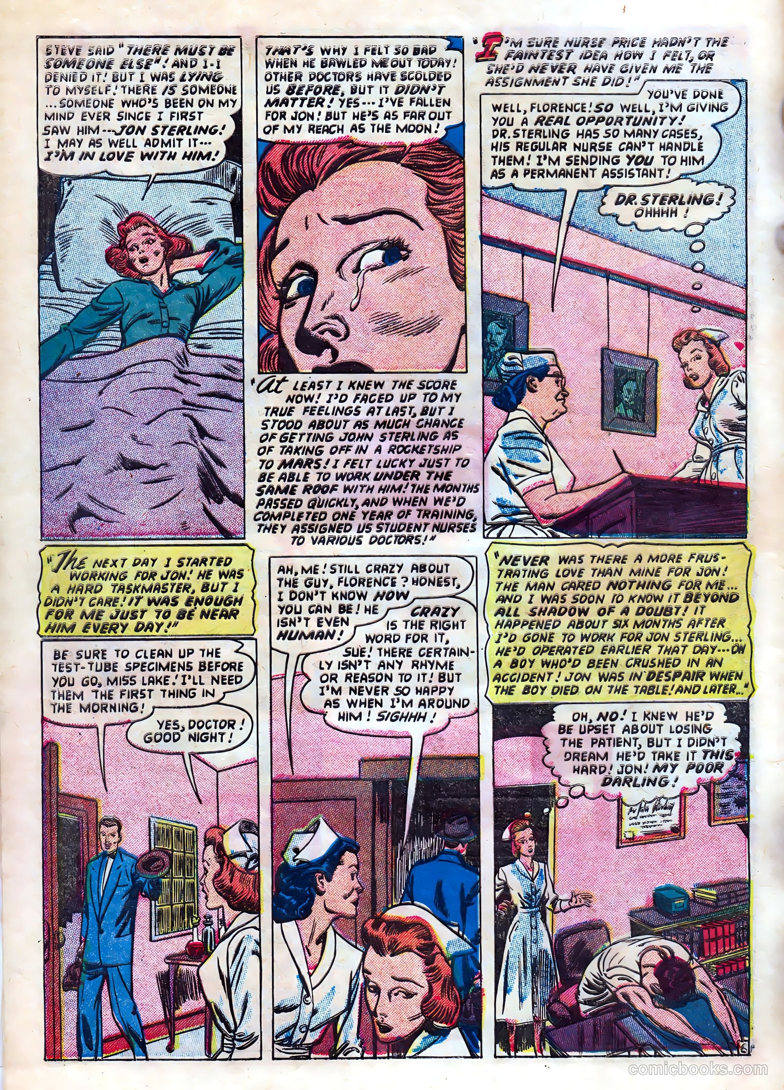 Love Journal #18 (1953) — page 9 of 37