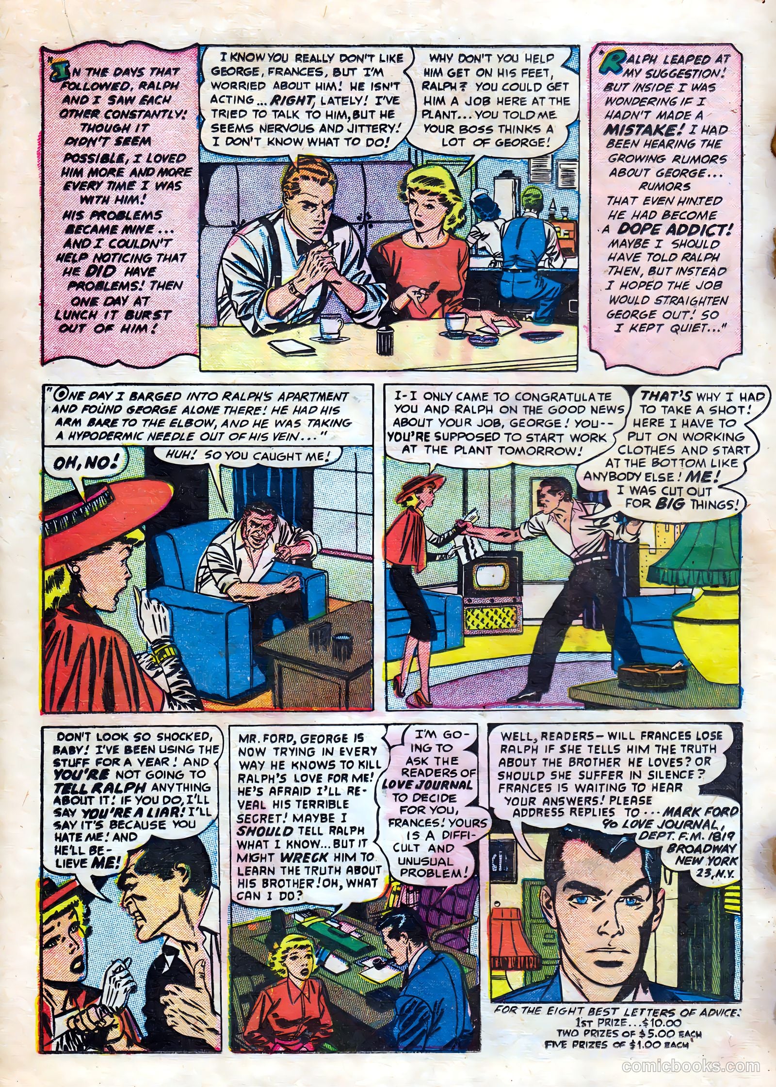 Love Journal #18 (1953) — page 19 of 37