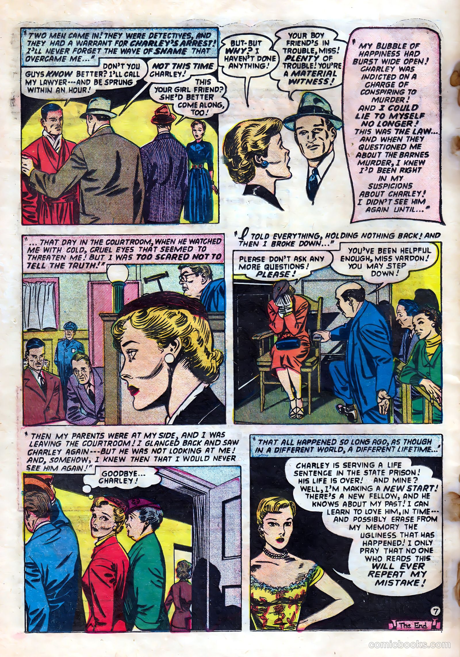 Love Journal #18 (1953) — page 27 of 37