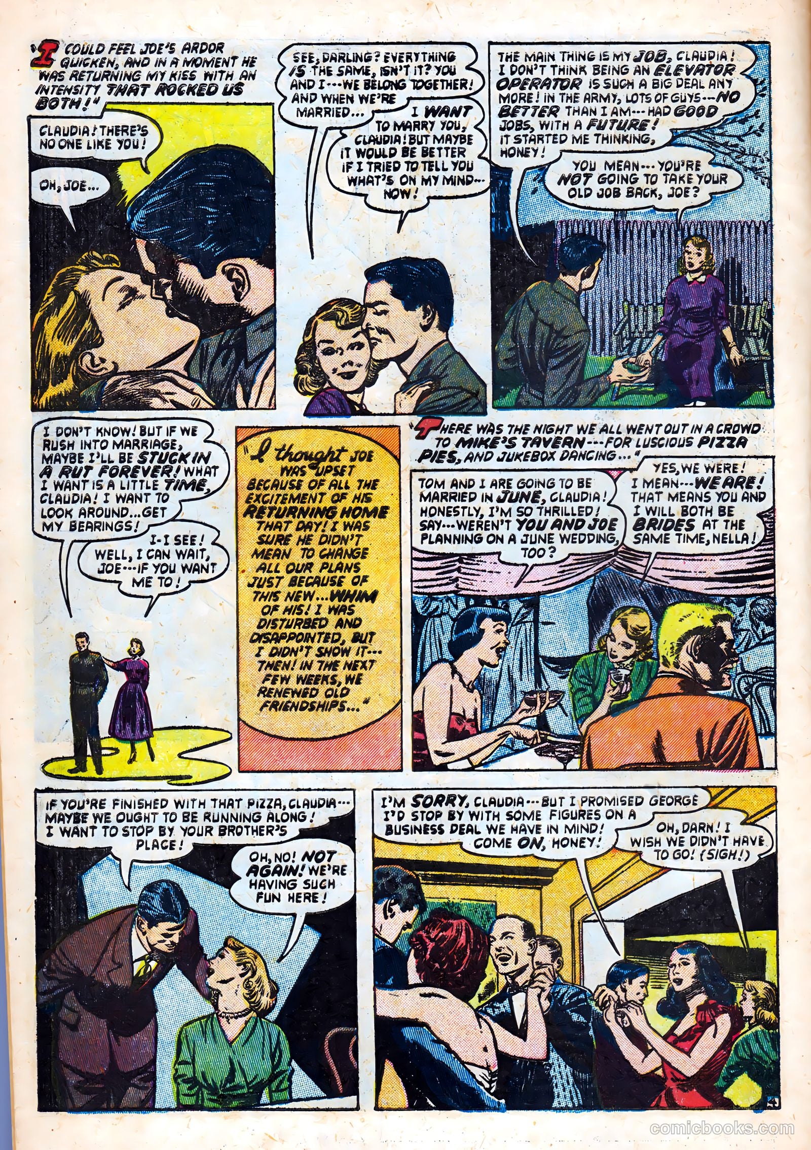 Love Journal #19 (1953) — page 6 of 36