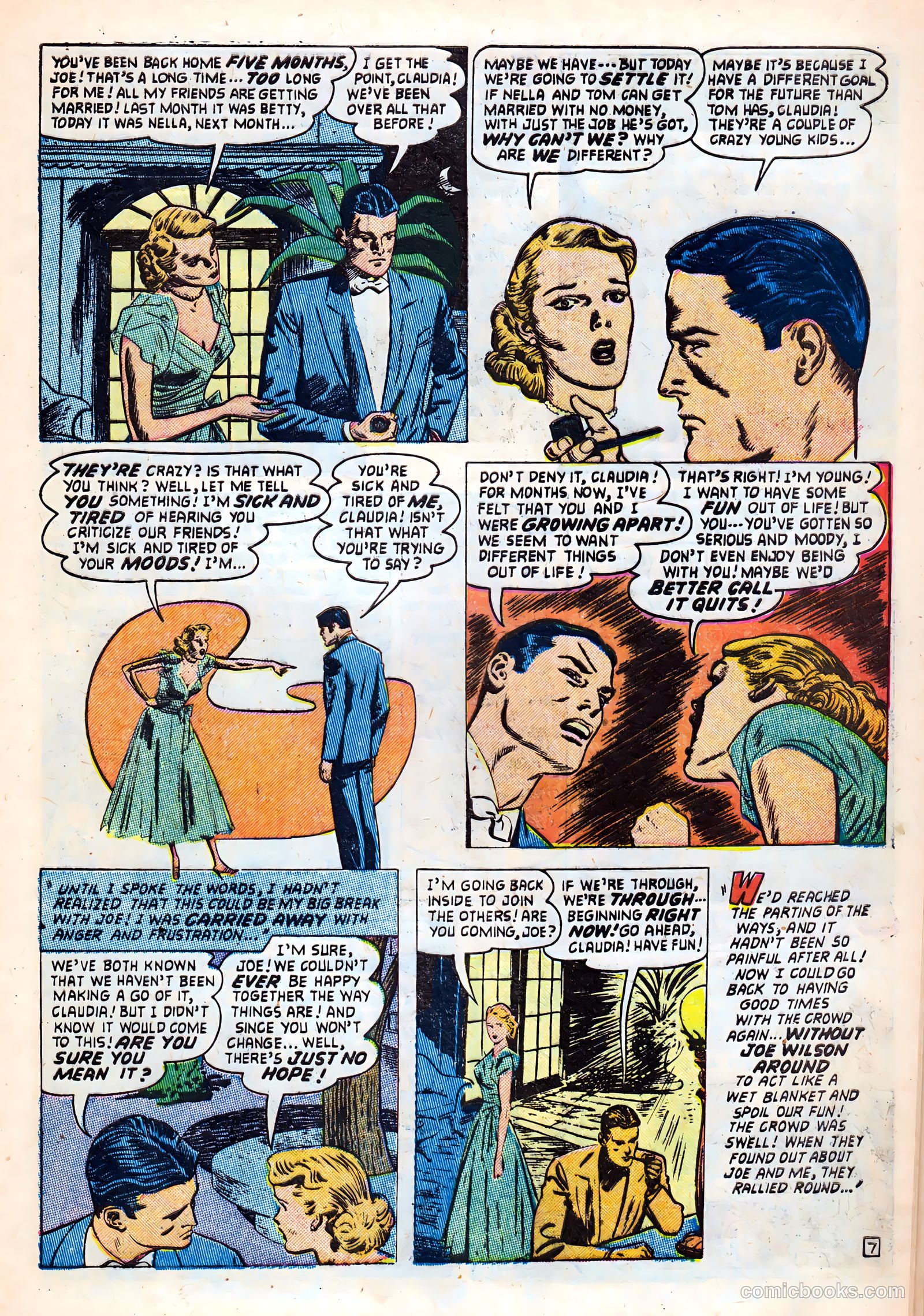 Love Journal #19 (1953) — page 9 of 36
