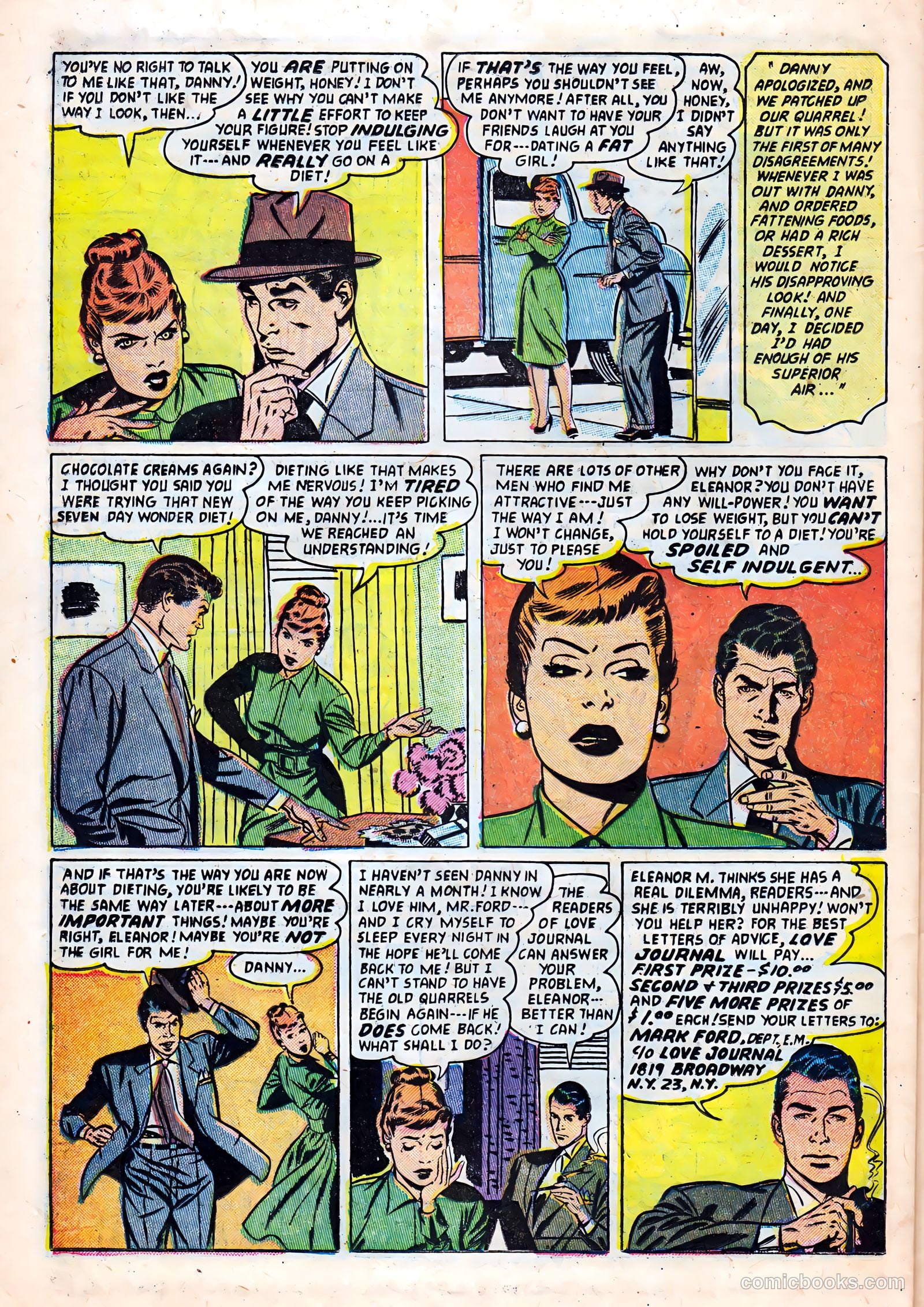 Love Journal #19 (1953) — page 24 of 36