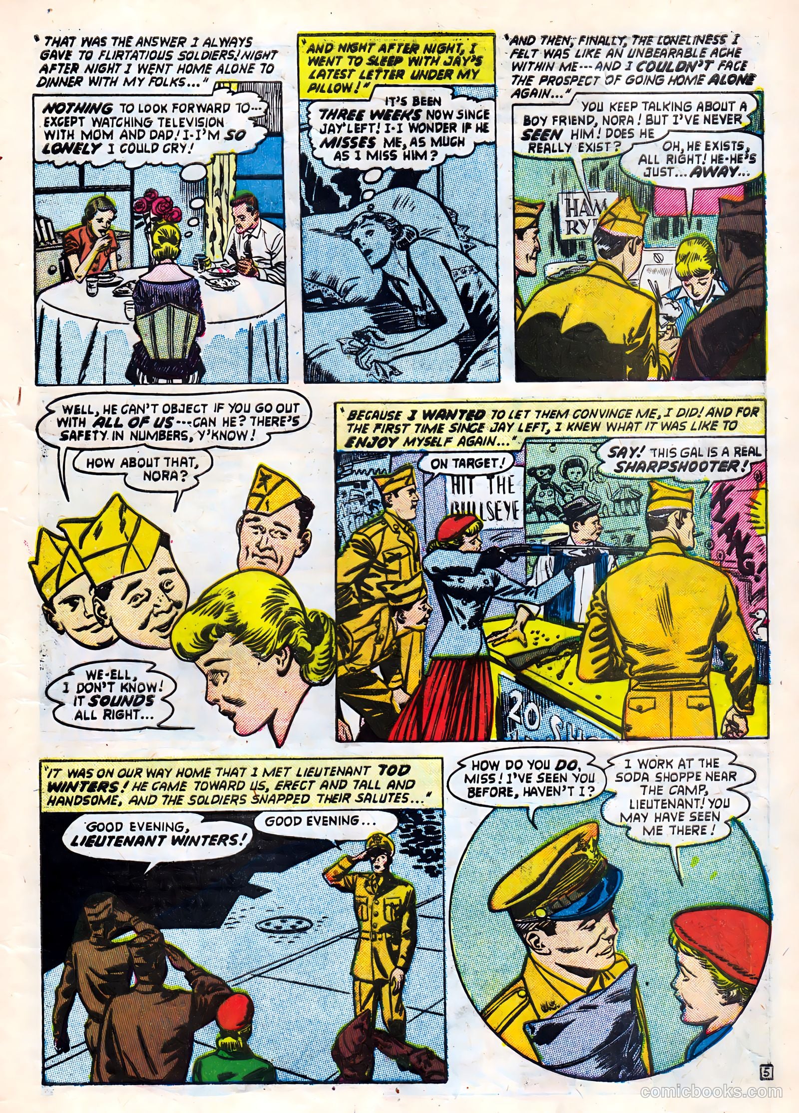 Love Journal #20 (1953) — page 7 of 36