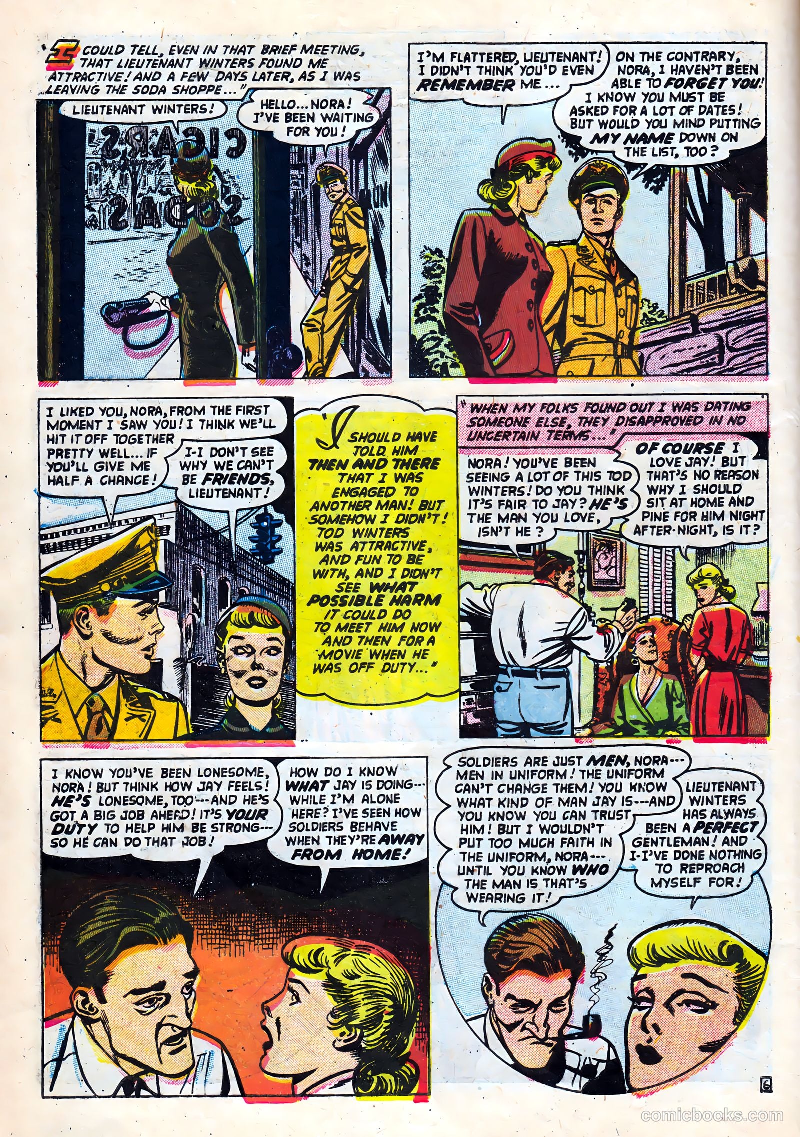 Love Journal #20 (1953) — page 8 of 36
