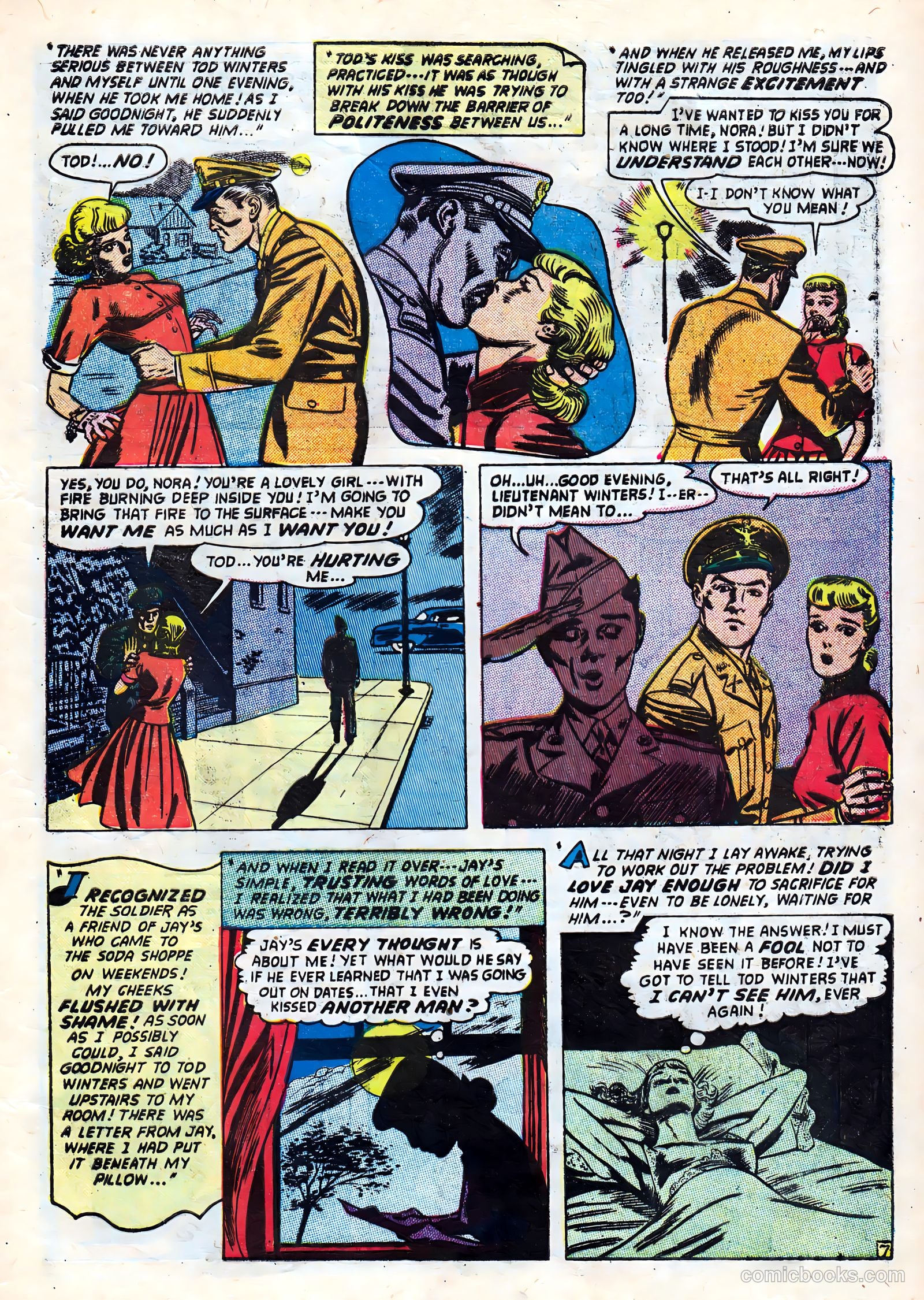 Love Journal #20 (1953) — page 9 of 36