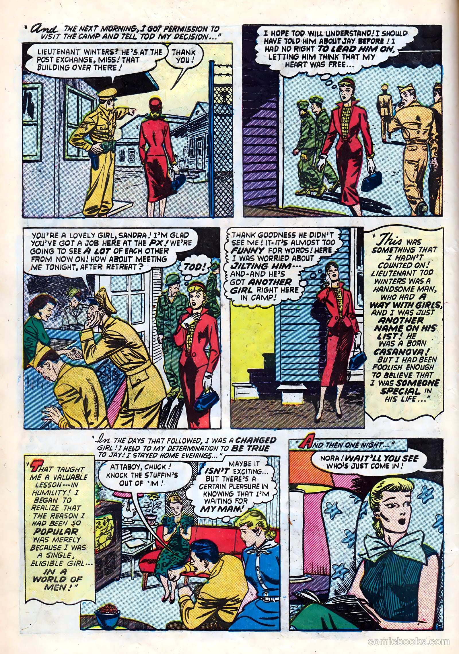 Love Journal #20 (1953) — page 10 of 36