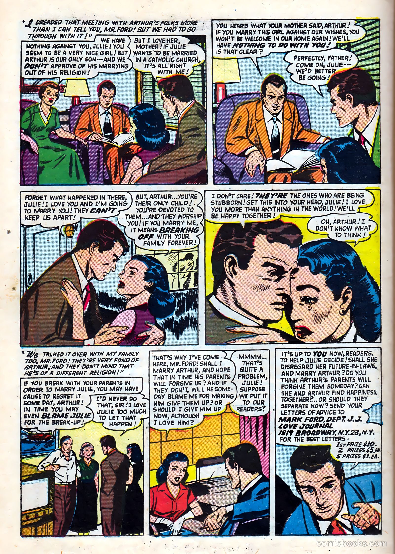 Love Journal #20 (1953) — page 24 of 36