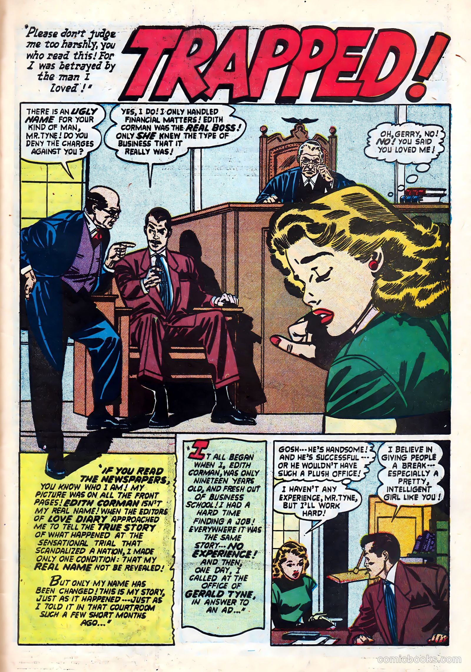 Love Journal #20 (1953) — page 27 of 36
