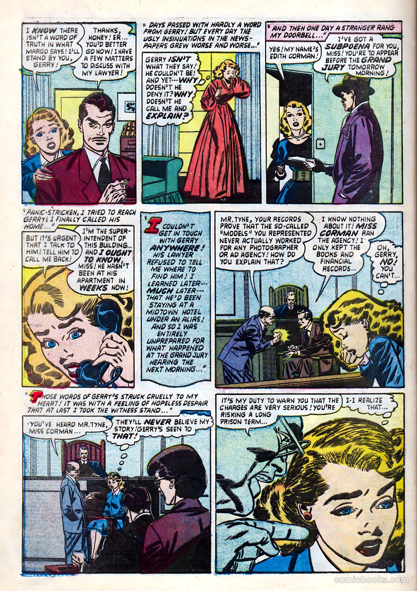 Love Journal #20 (1953) — page 30 of 36