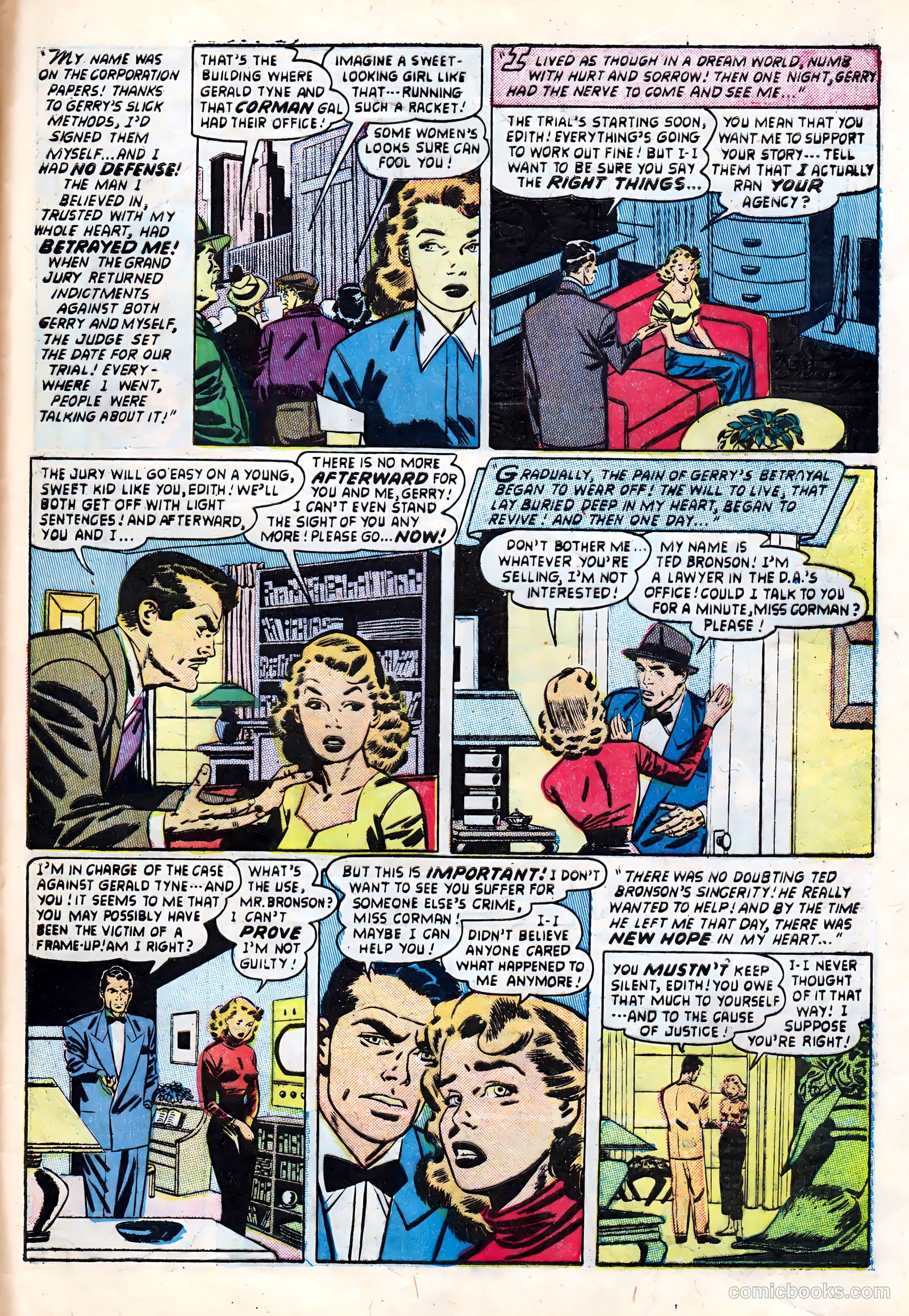 Love Journal #20 (1953) — page 31 of 36