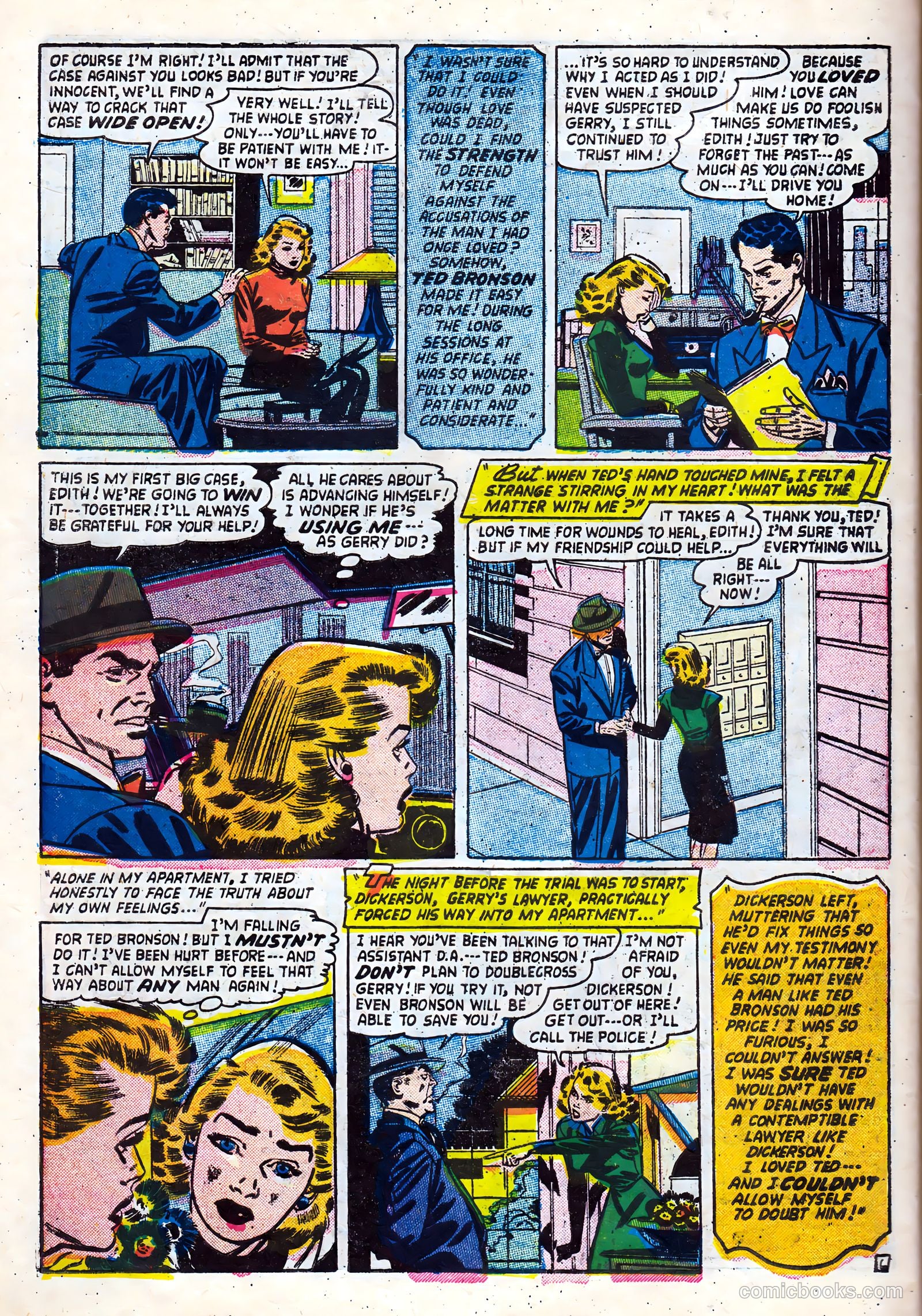 Love Journal #20 (1953) — page 32 of 36