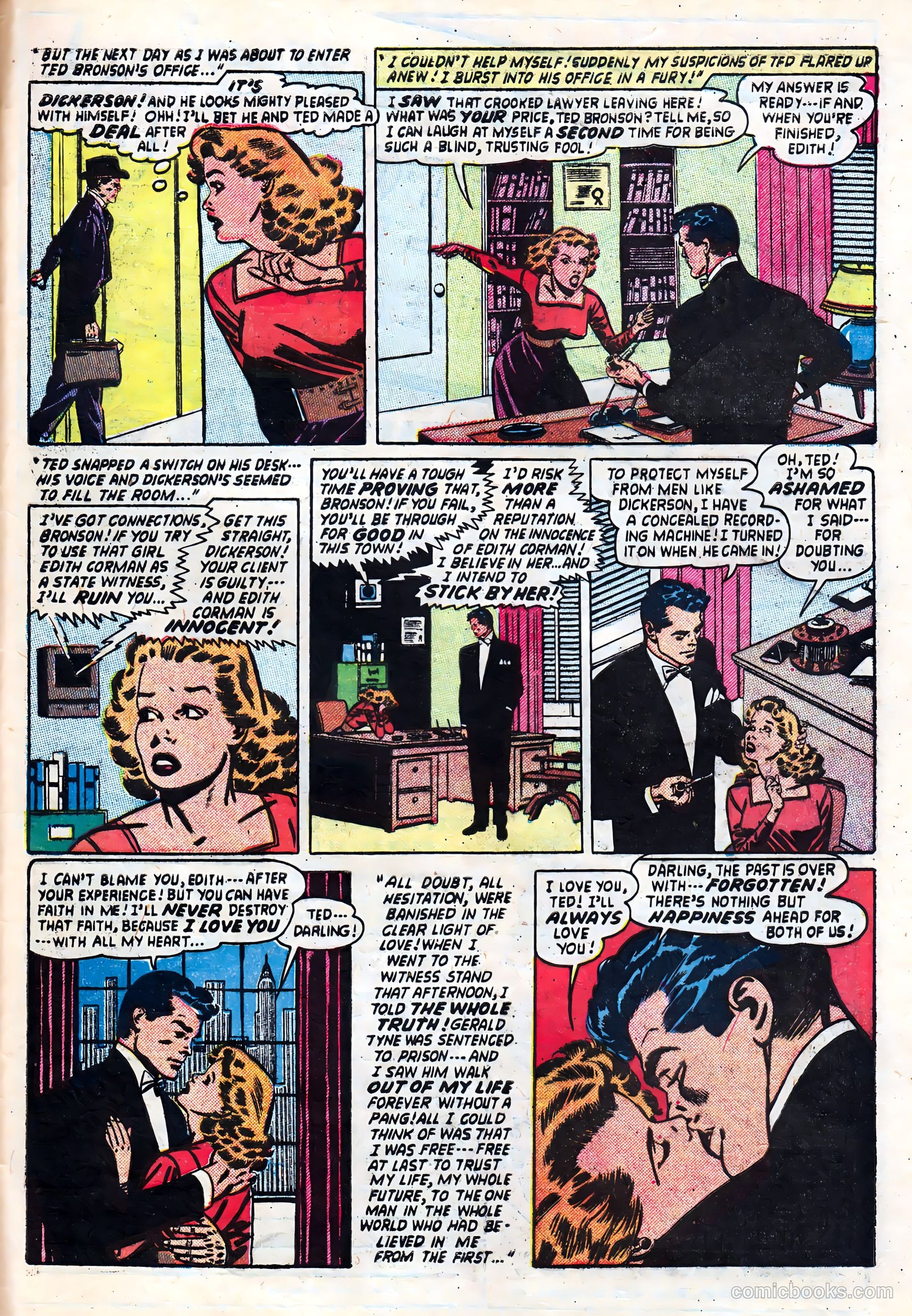 Love Journal #20 (1953) — page 33 of 36