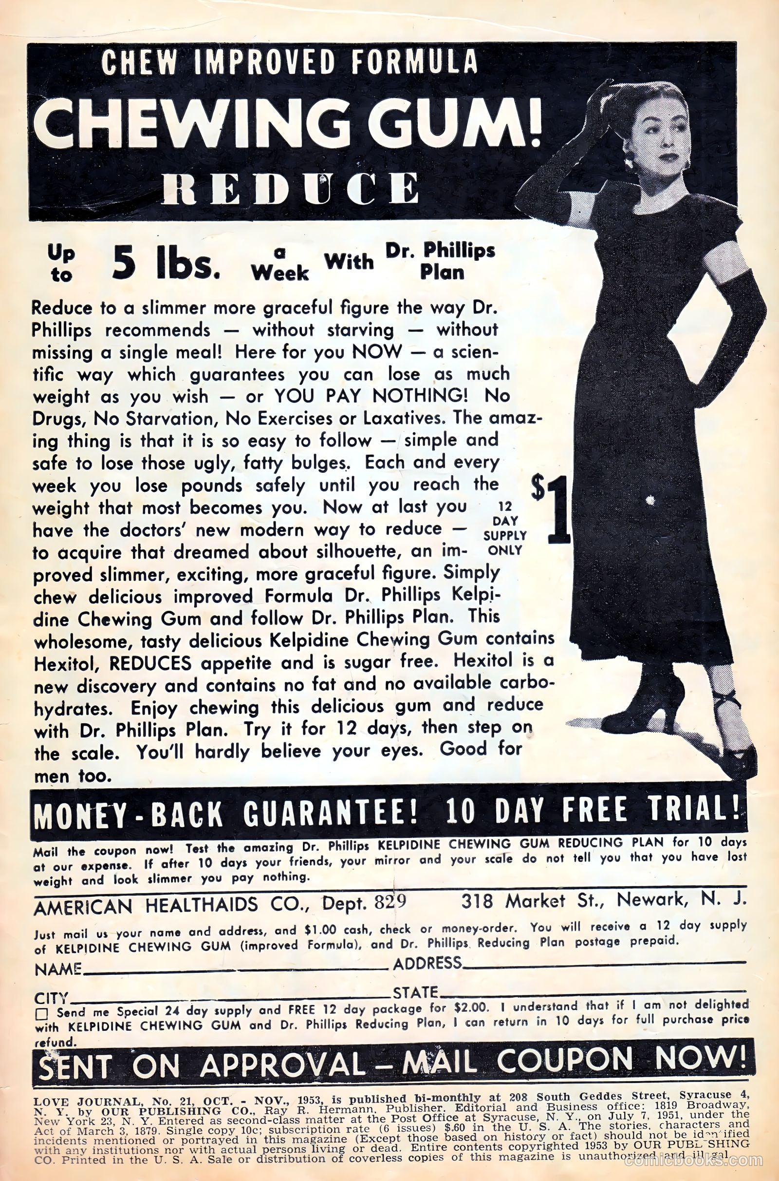 Love Journal #21 (1953) — page 2 of 36