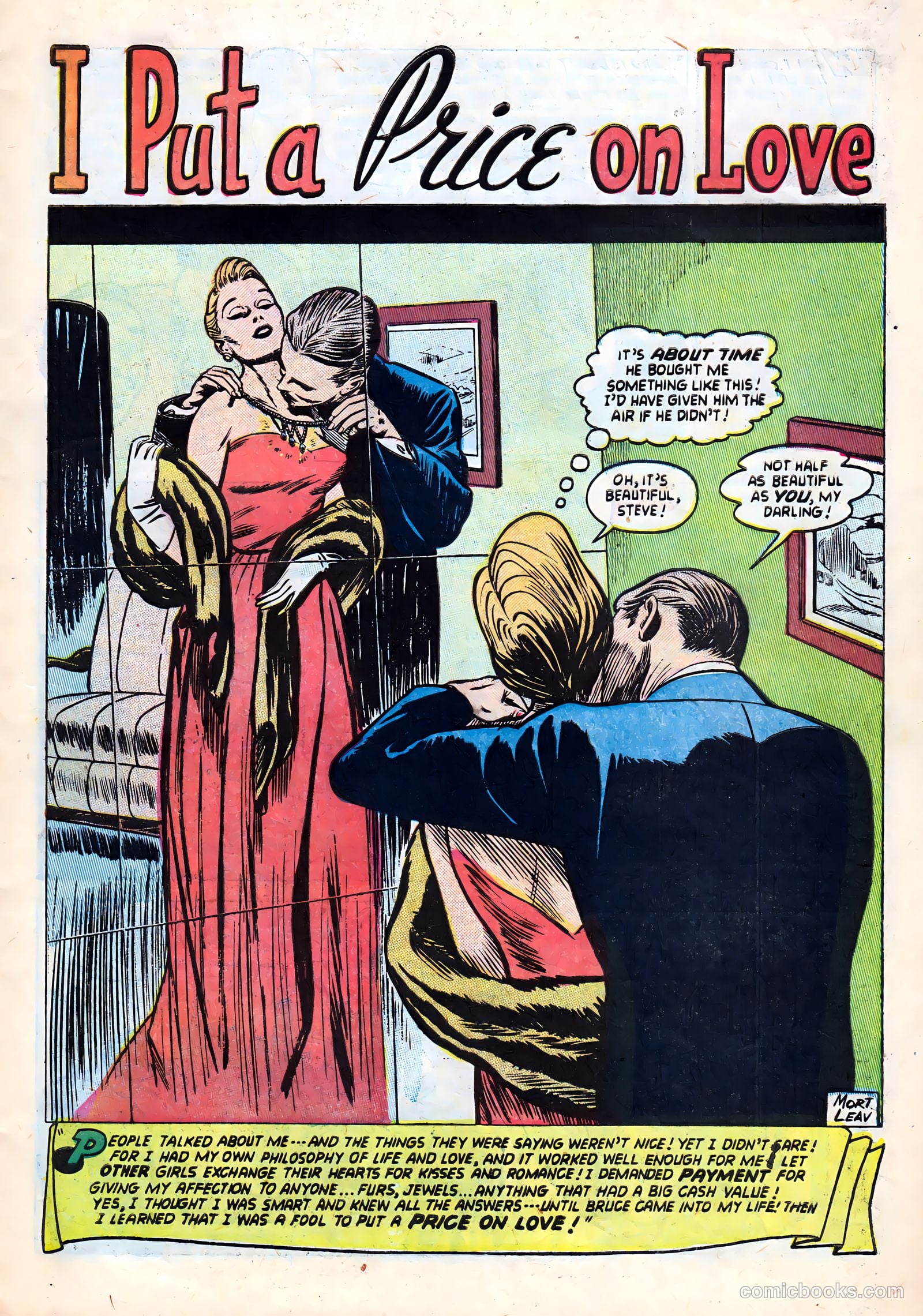 Love Journal #21 (1953) — page 3 of 36