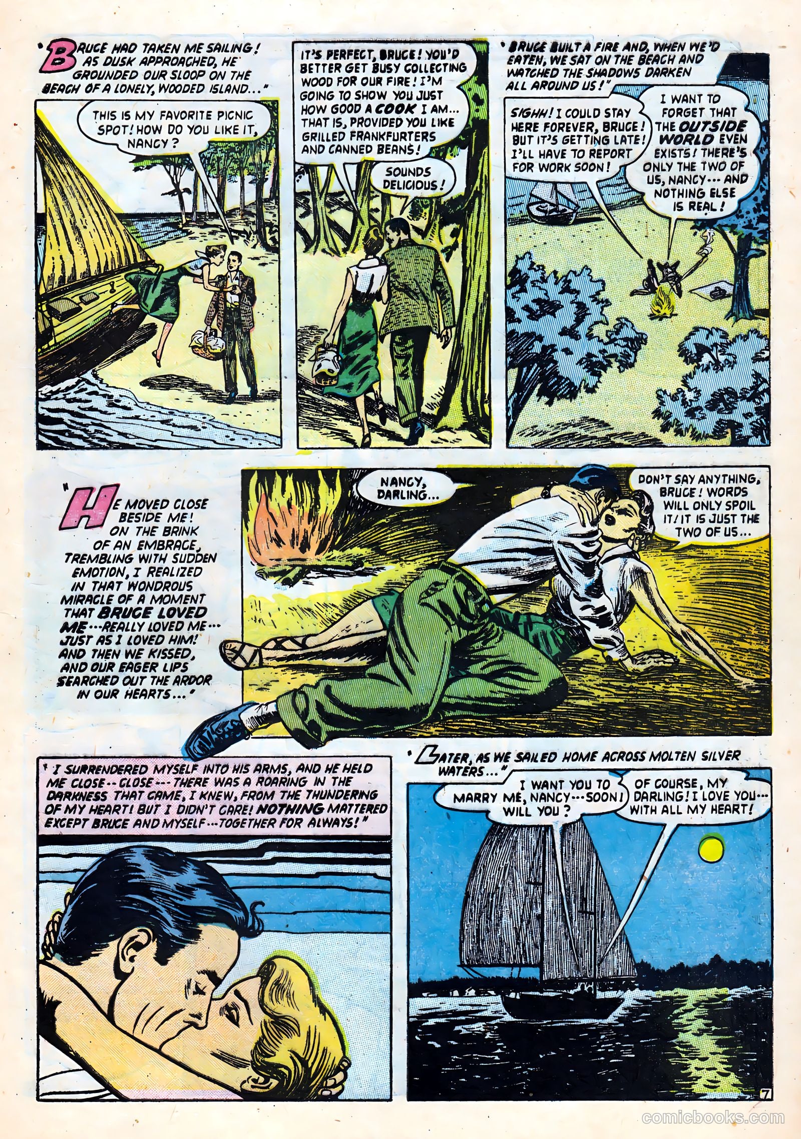 Love Journal #21 (1953) — page 9 of 36