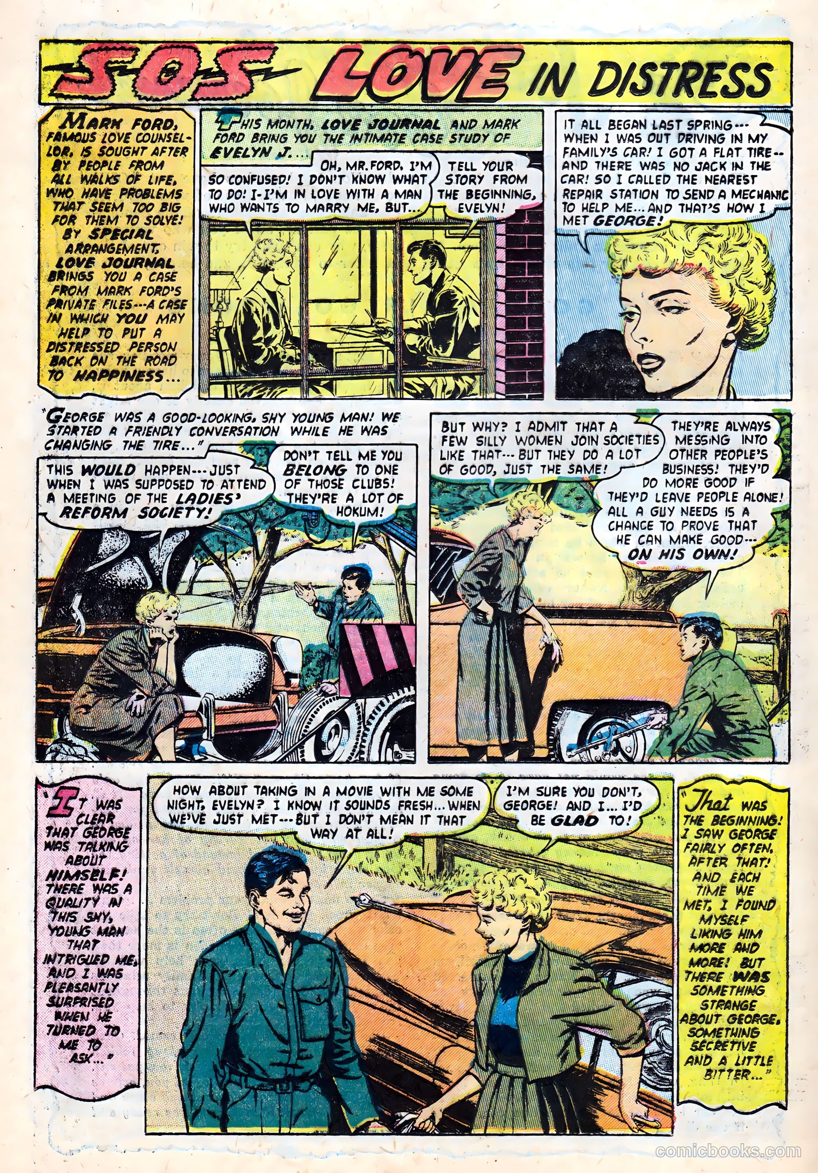 Love Journal #21 (1953) — page 22 of 36
