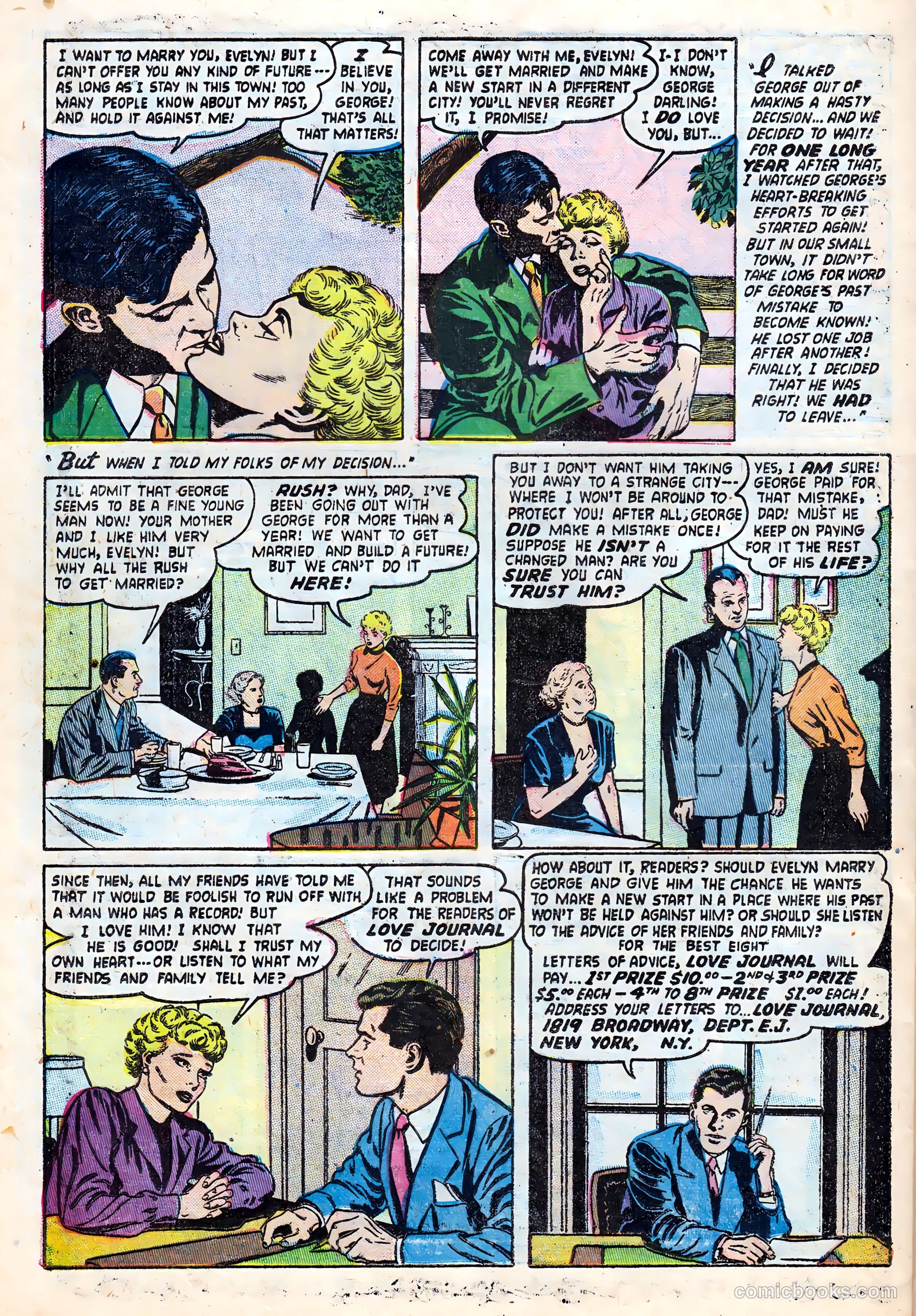 Love Journal #21 (1953) — page 24 of 36