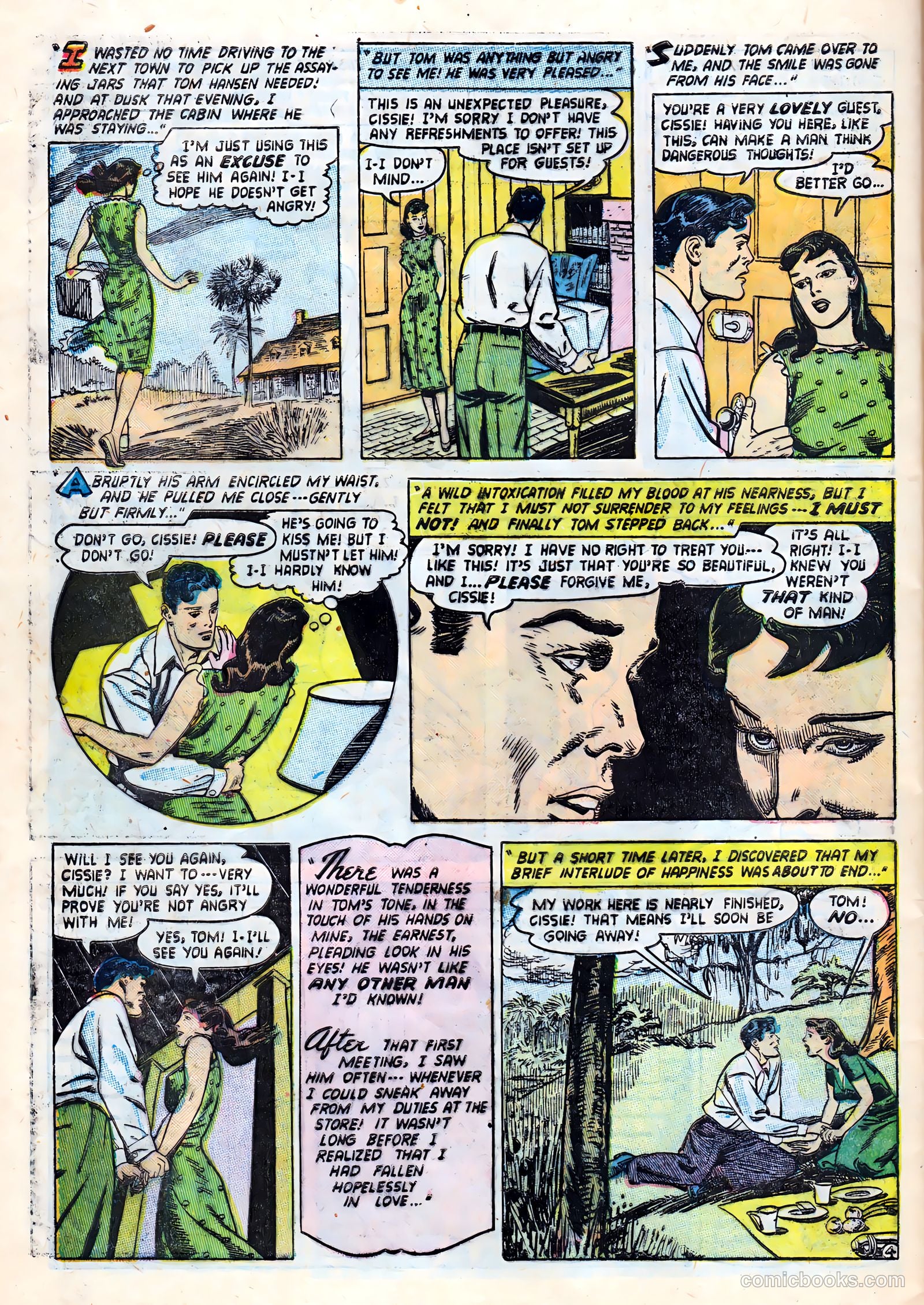 Love Journal #21 (1953) — page 30 of 36