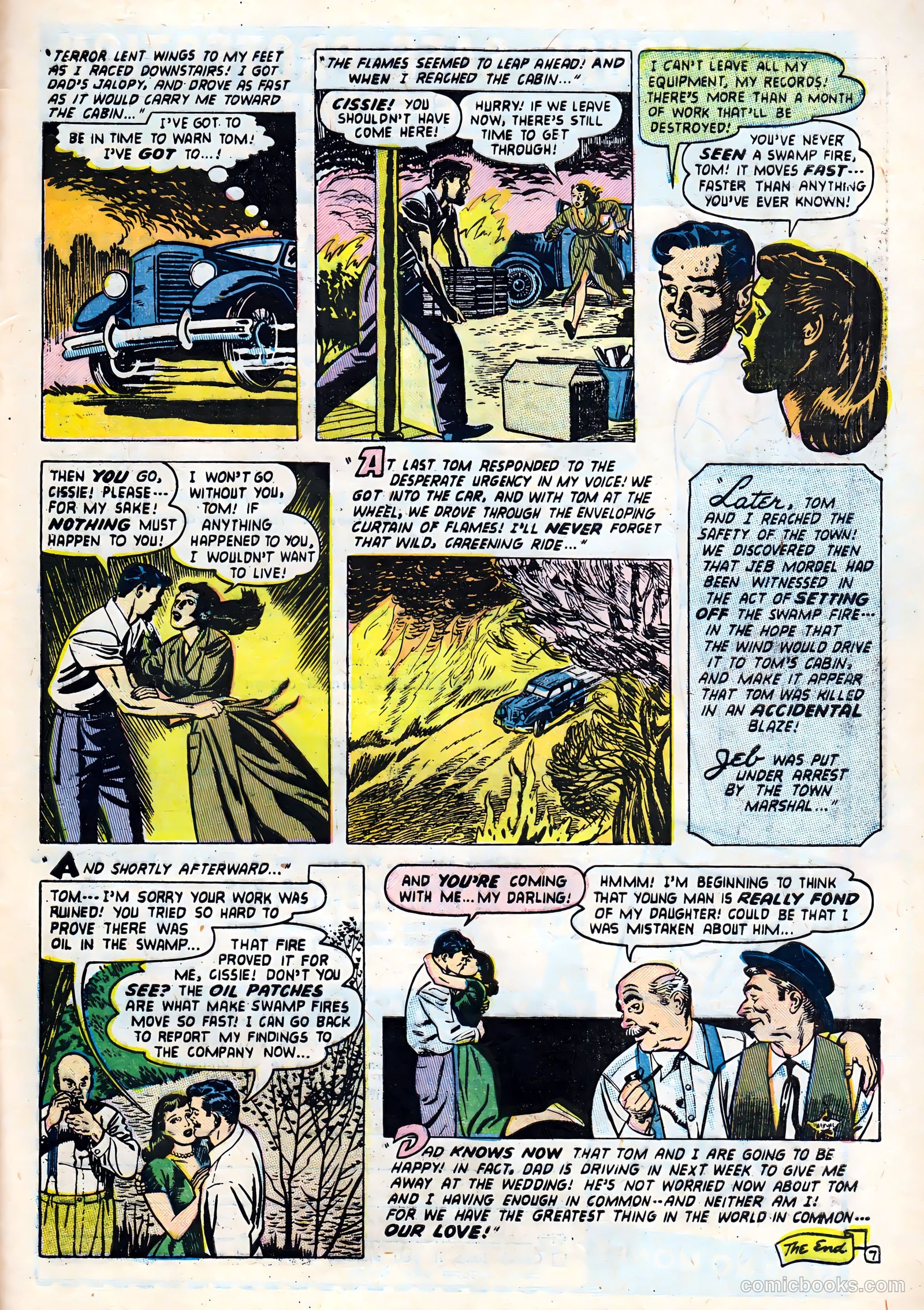 Love Journal #21 (1953) — page 33 of 36