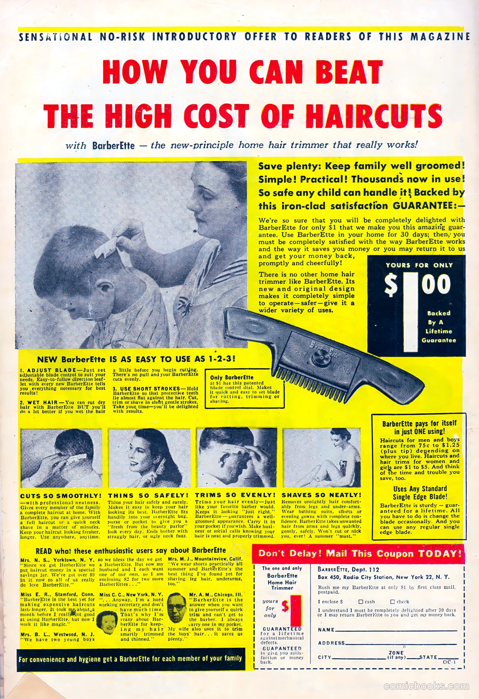 Love Journal #21 (1953) — page 36 of 36