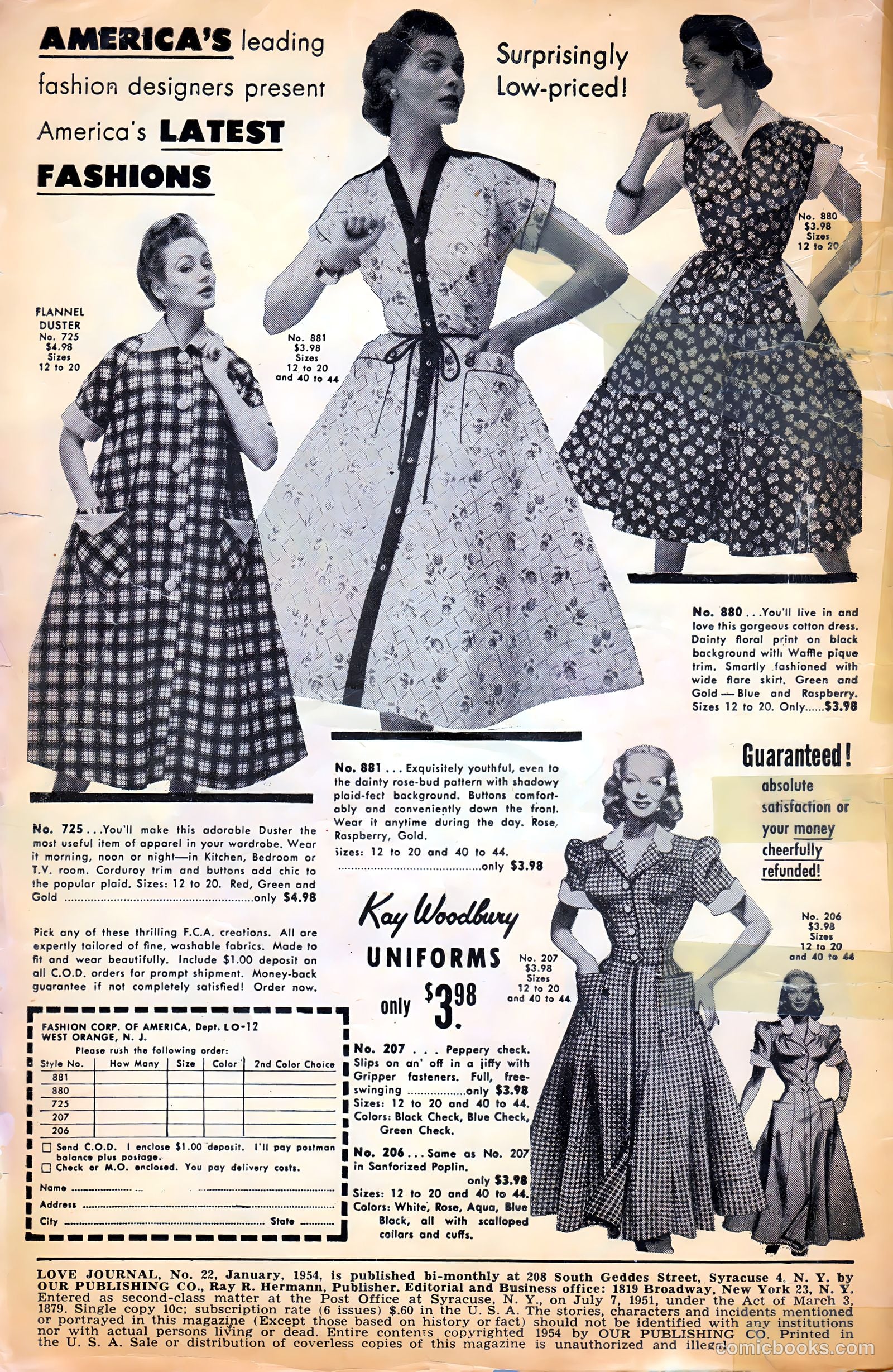 Love Journal #22 (1954) — page 2 of 36