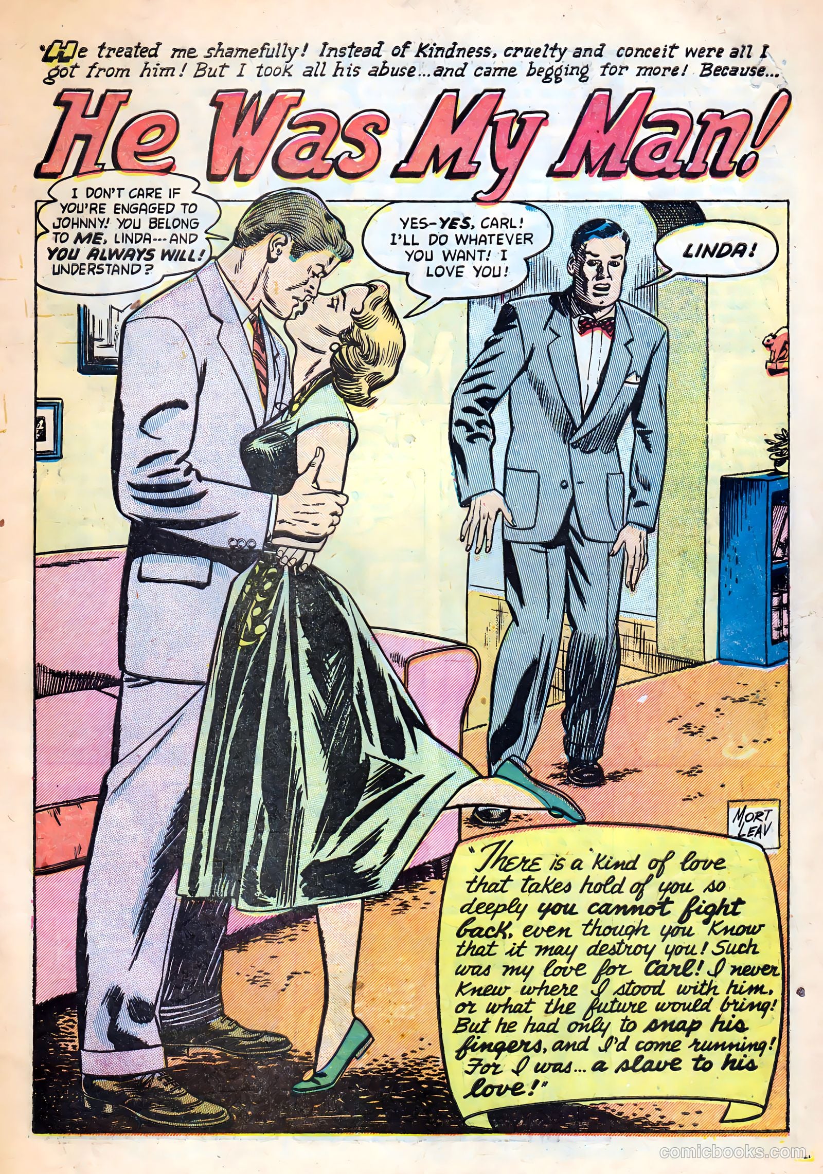 Love Journal #22 (1954) — page 3 of 36