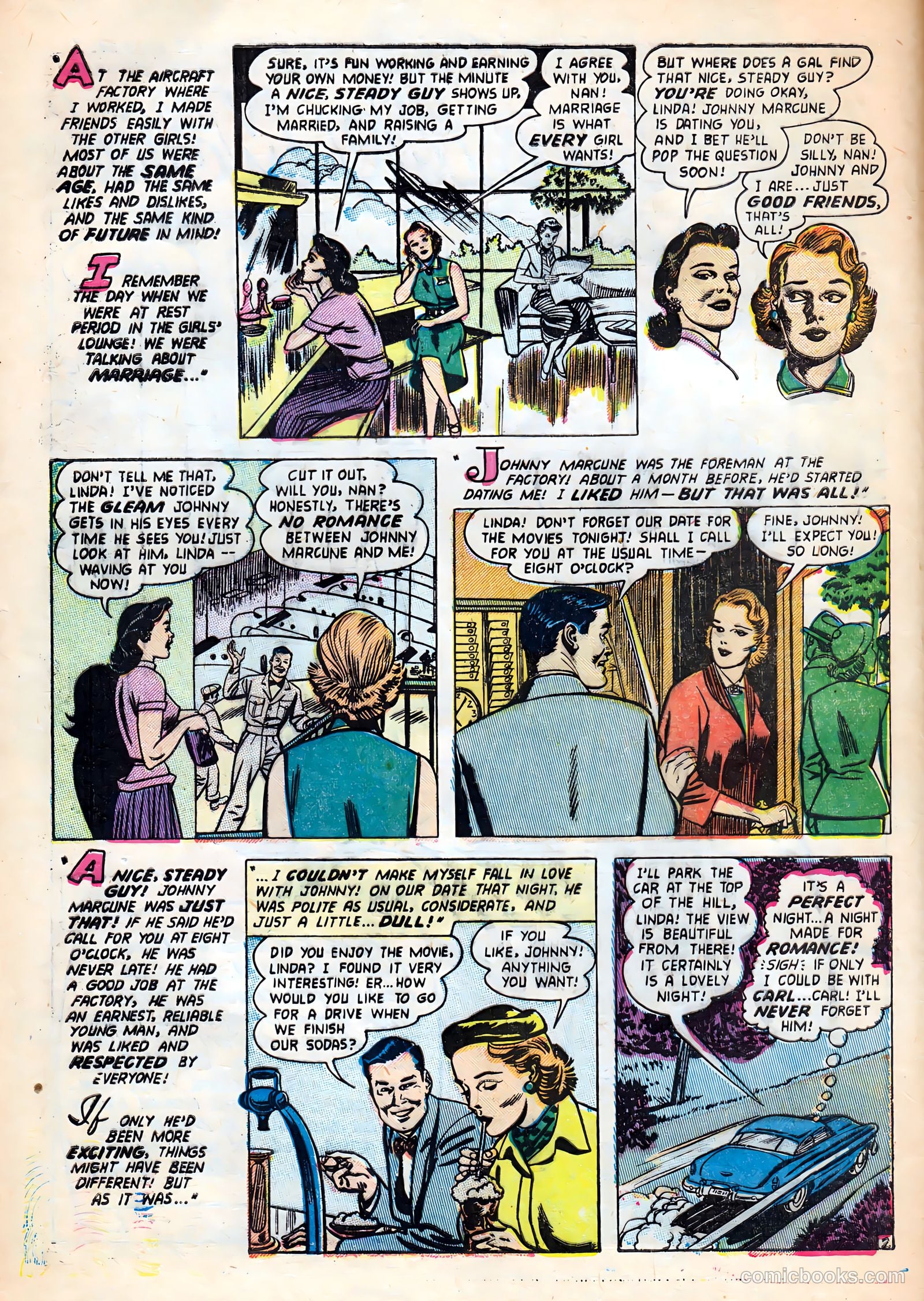Love Journal #22 (1954) — page 4 of 36