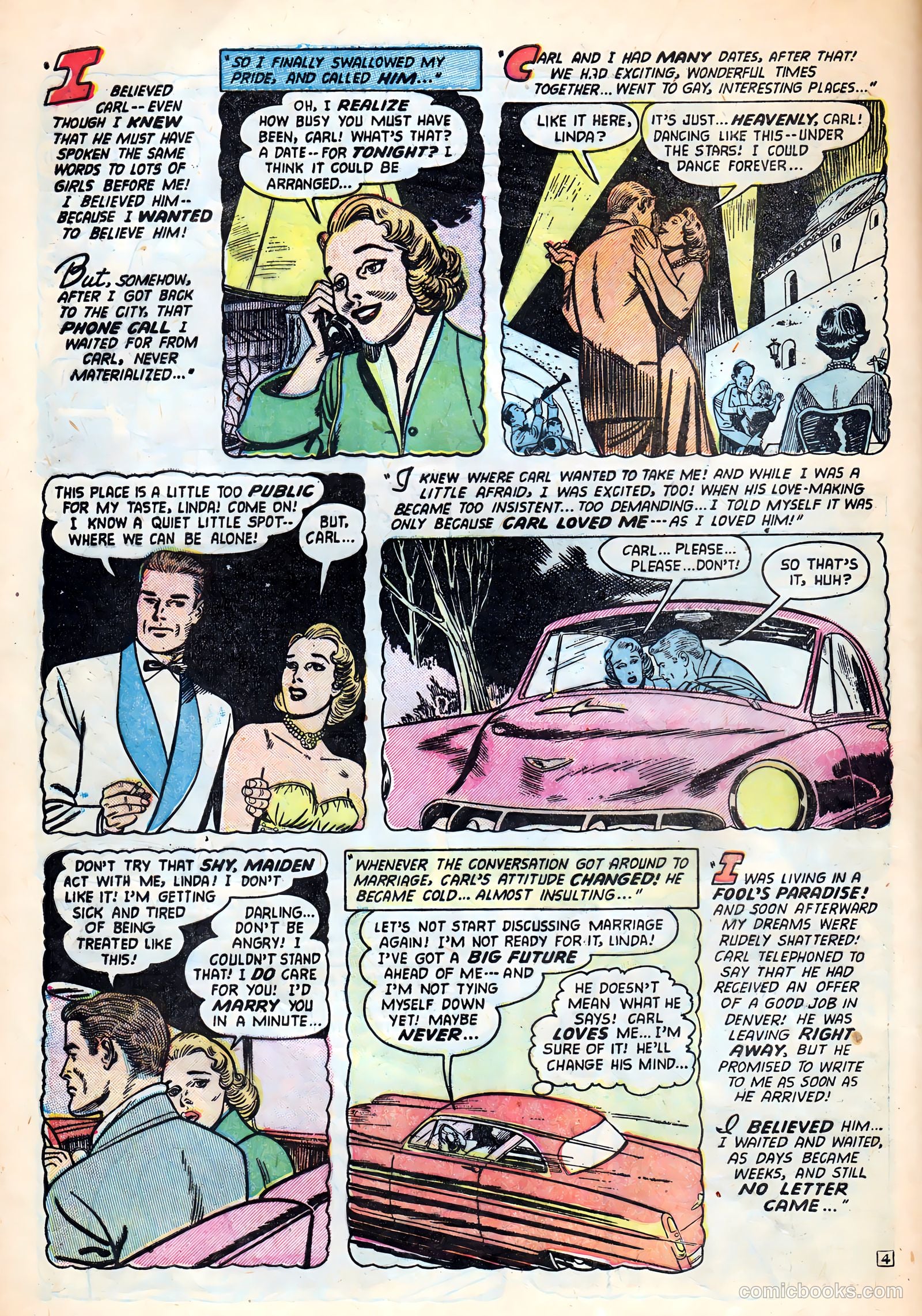 Love Journal #22 (1954) — page 6 of 36
