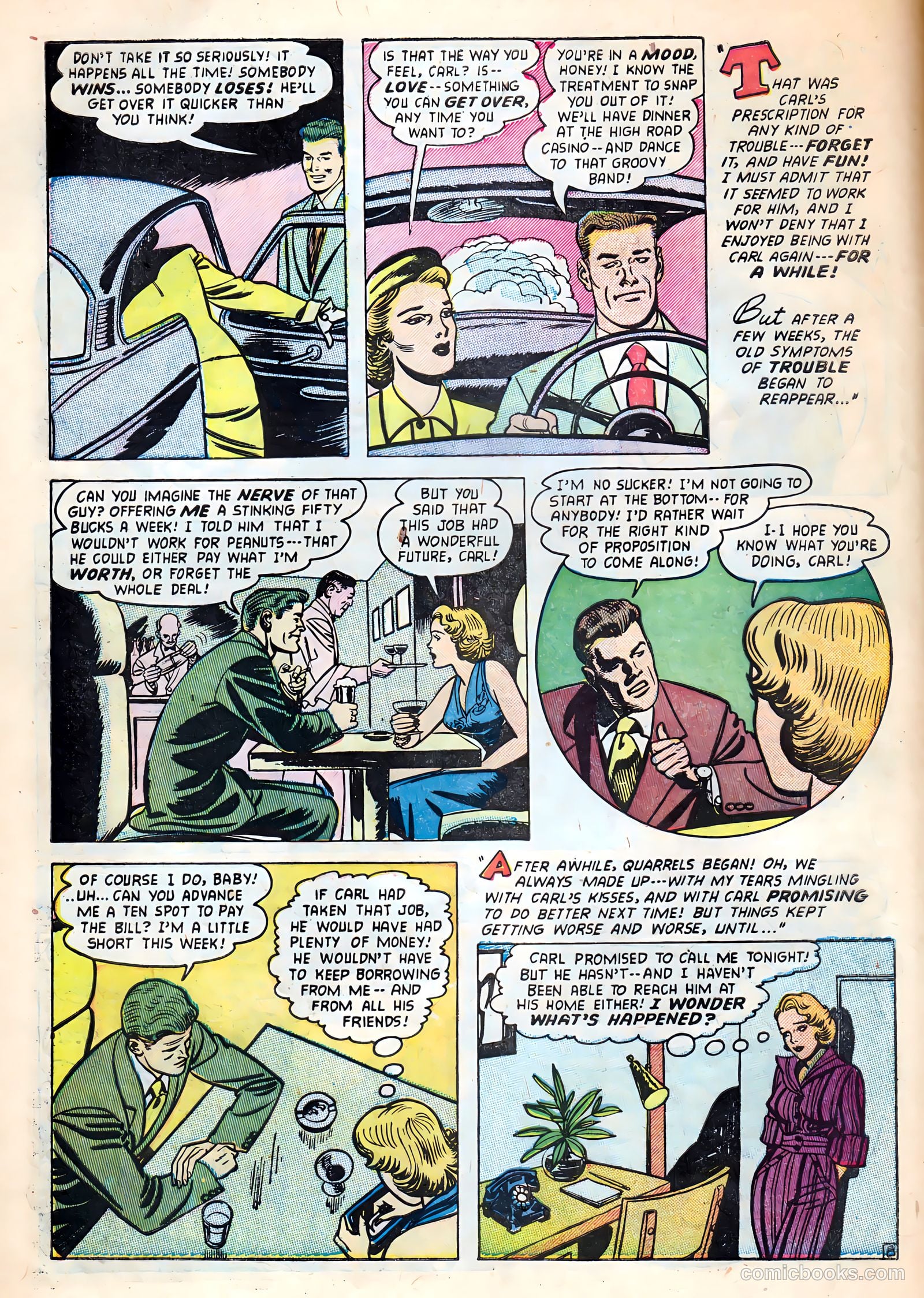 Love Journal #22 (1954) — page 10 of 36