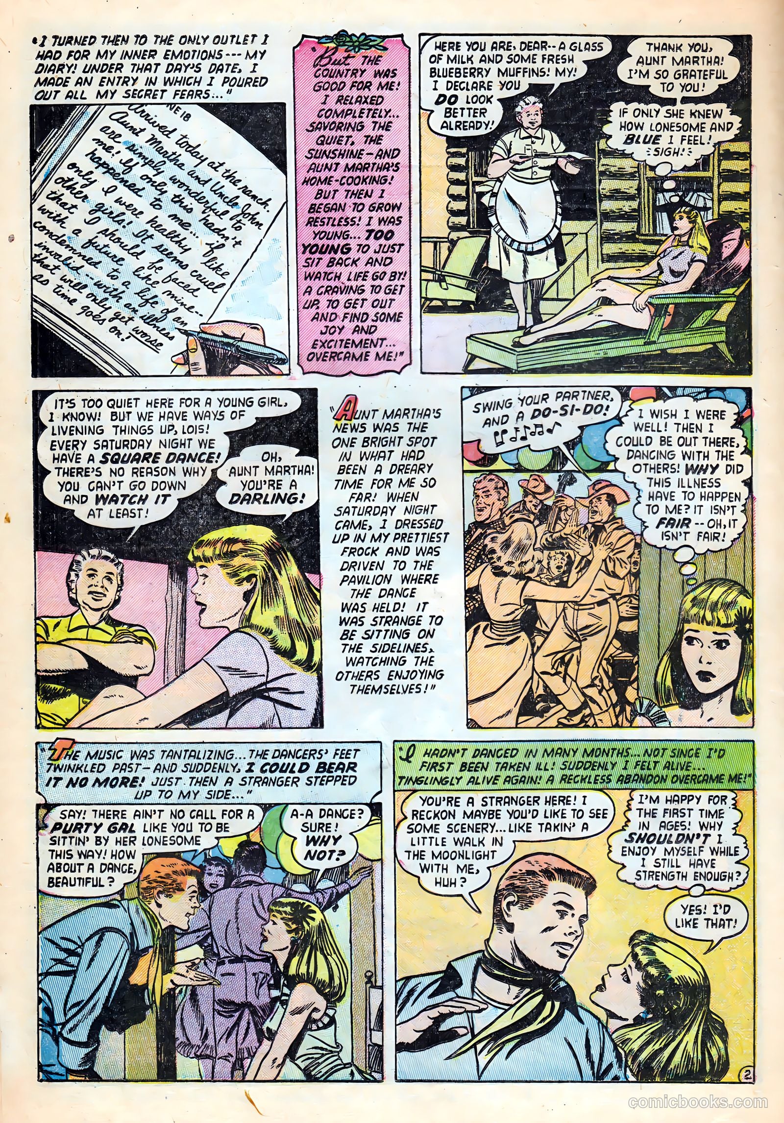 Love Journal #22 (1954) — page 16 of 36
