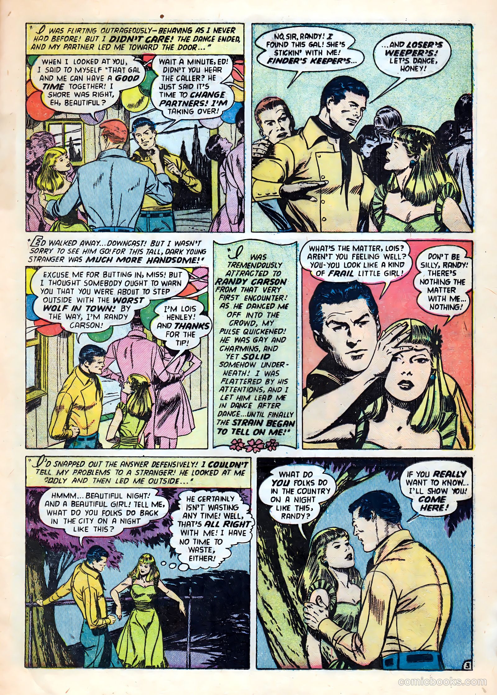 Love Journal #22 (1954) — page 17 of 36