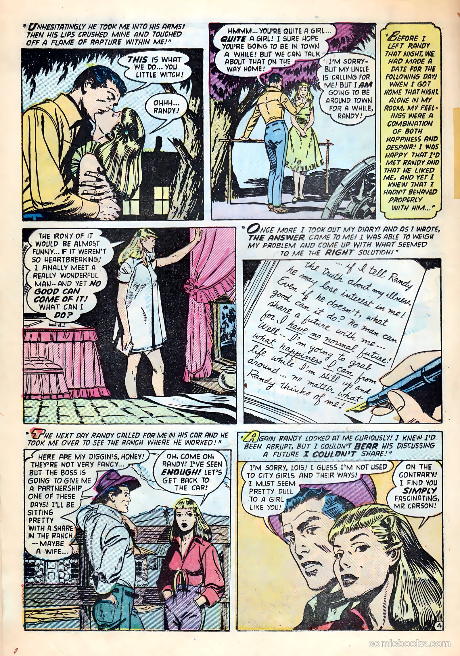 Love Journal #22 (1954) — page 18 of 36