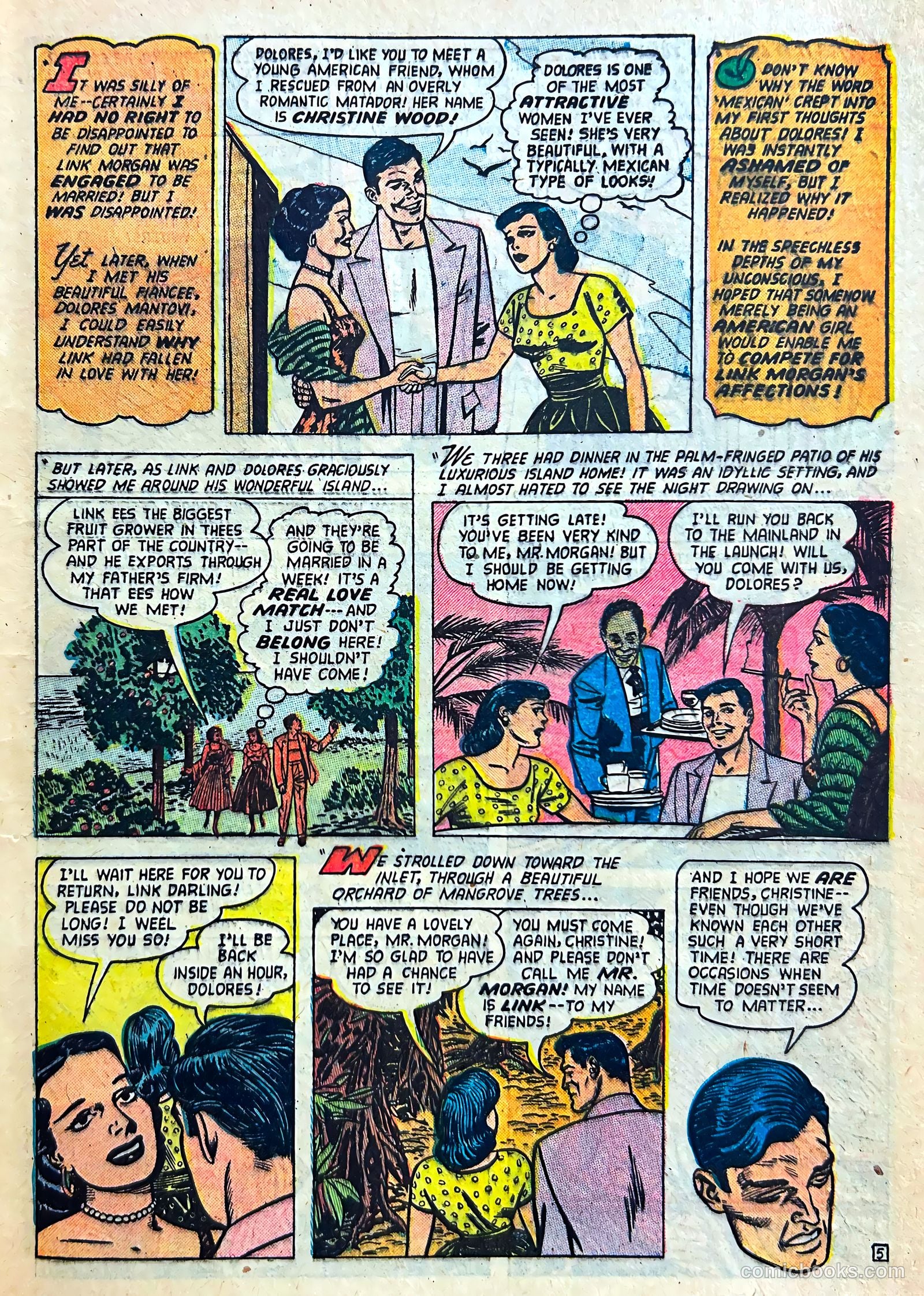 Love Journal #23 (1954) — page 7 of 36