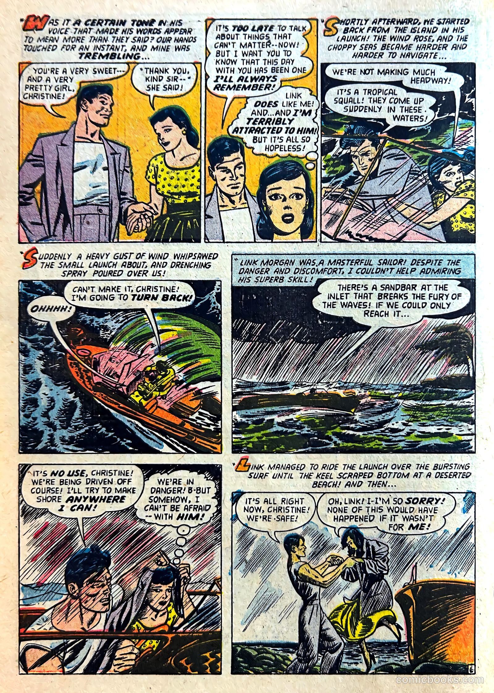 Love Journal #23 (1954) — page 8 of 36