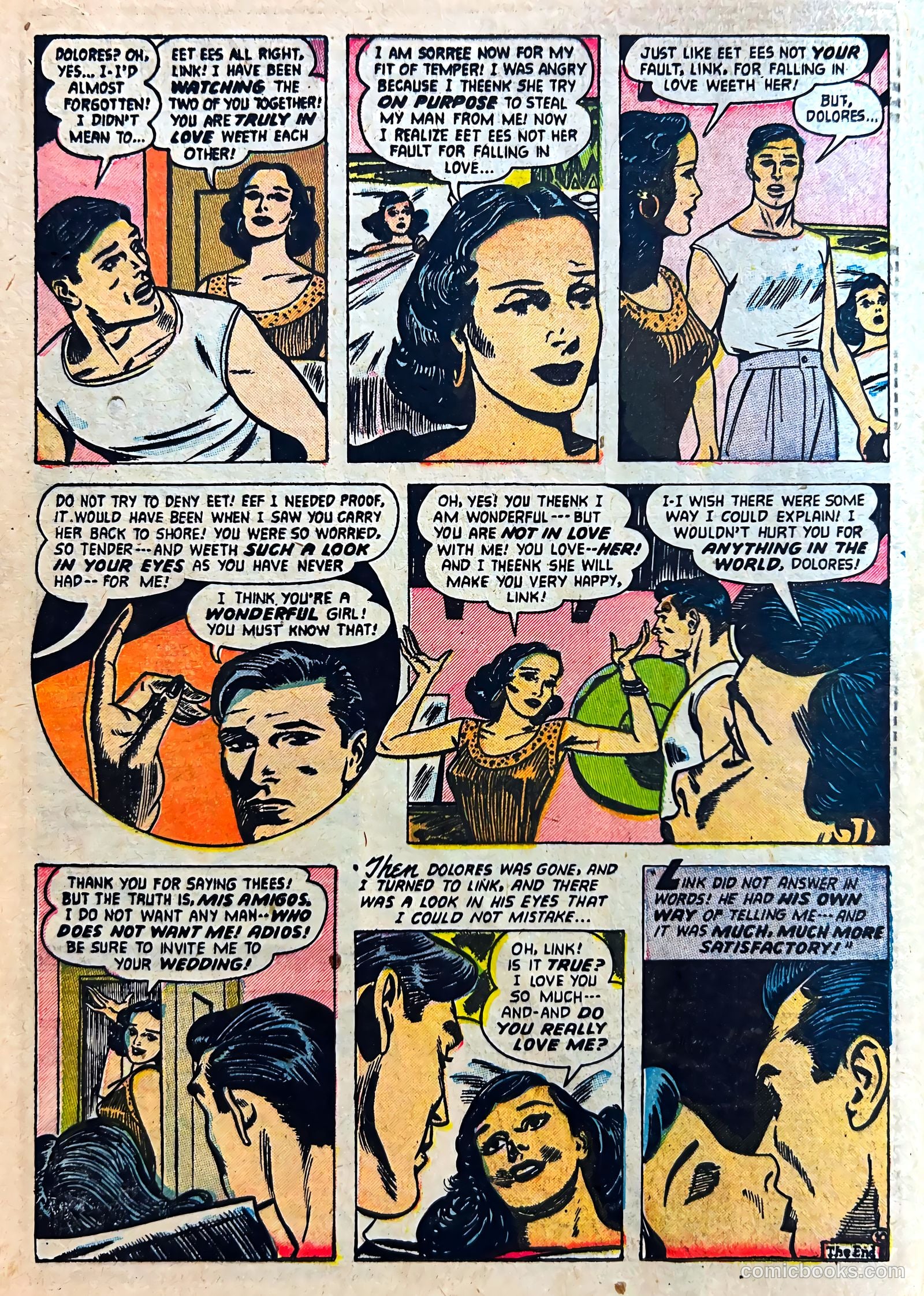 Love Journal #23 (1954) — page 12 of 36