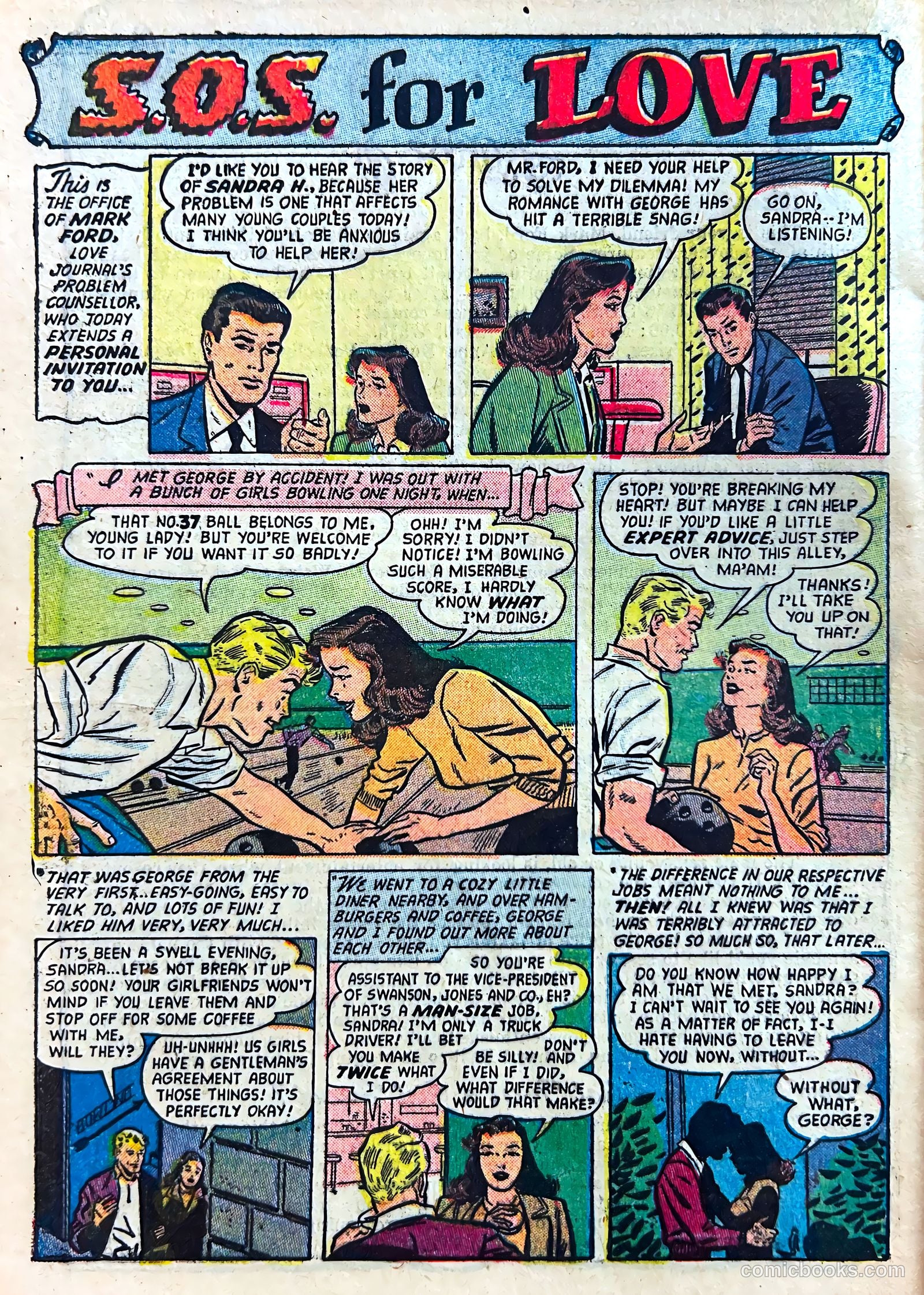 Love Journal #23 (1954) — page 22 of 36