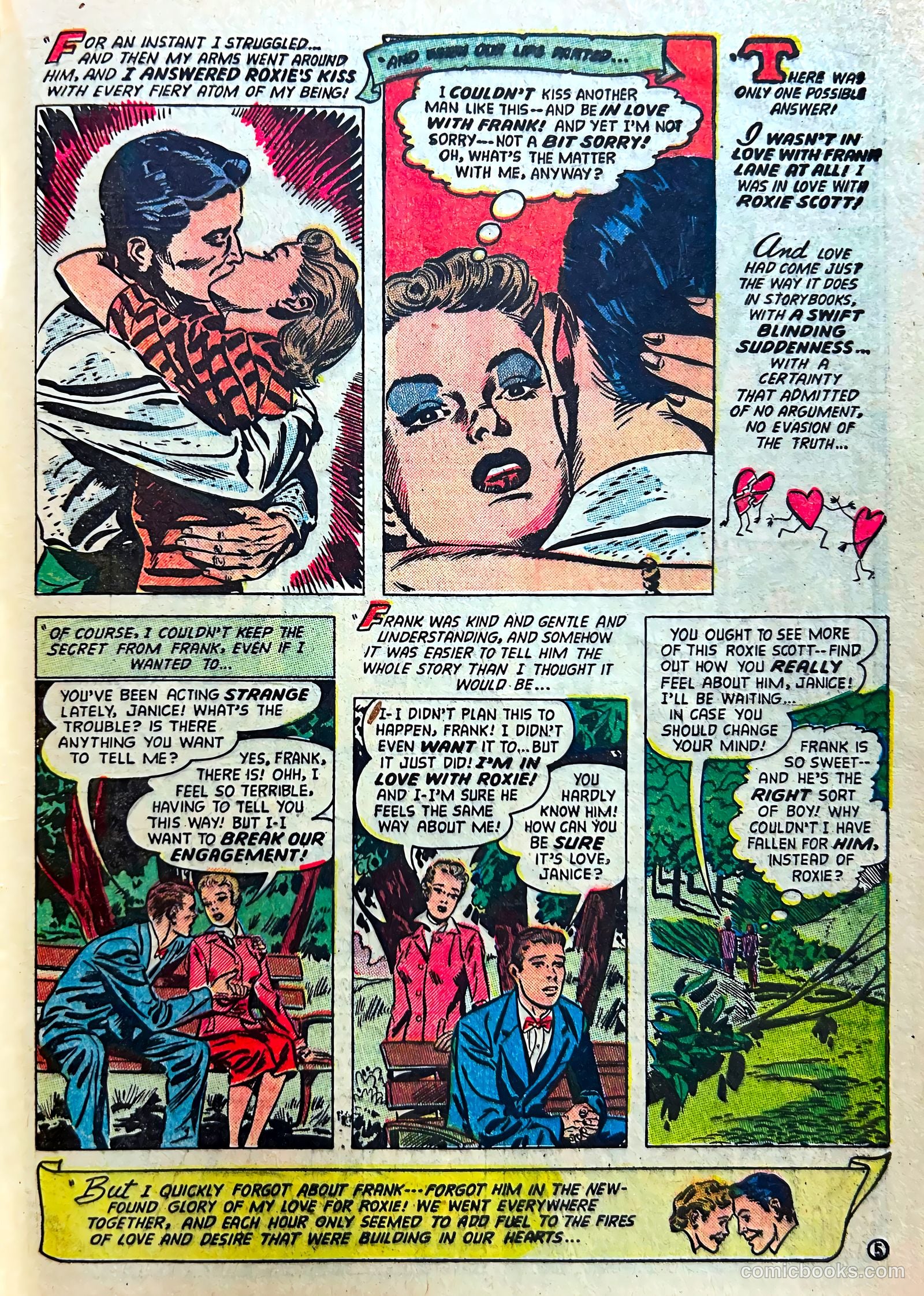 Love Journal #23 (1954) — page 31 of 36