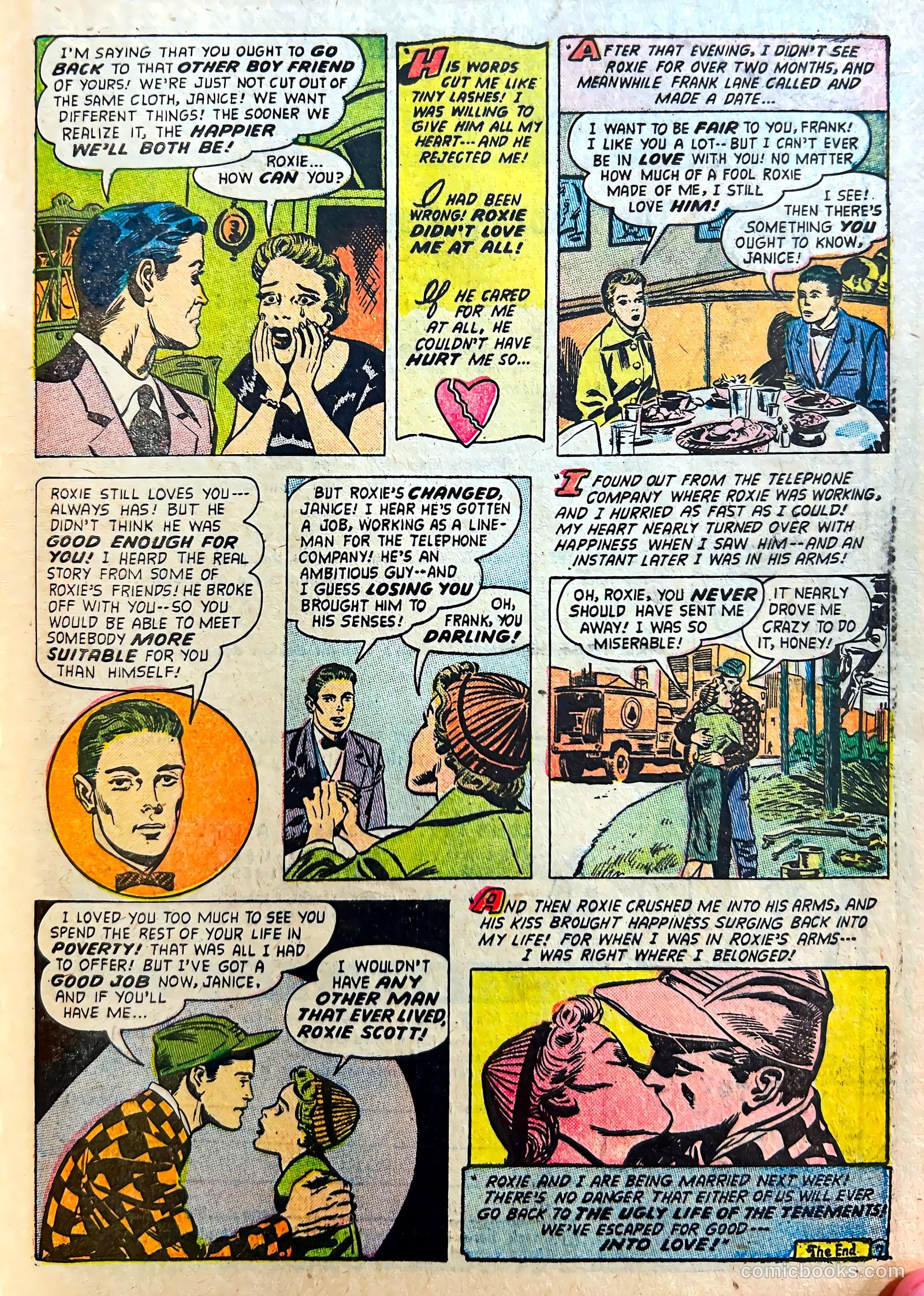 Love Journal #23 (1954) — page 33 of 36