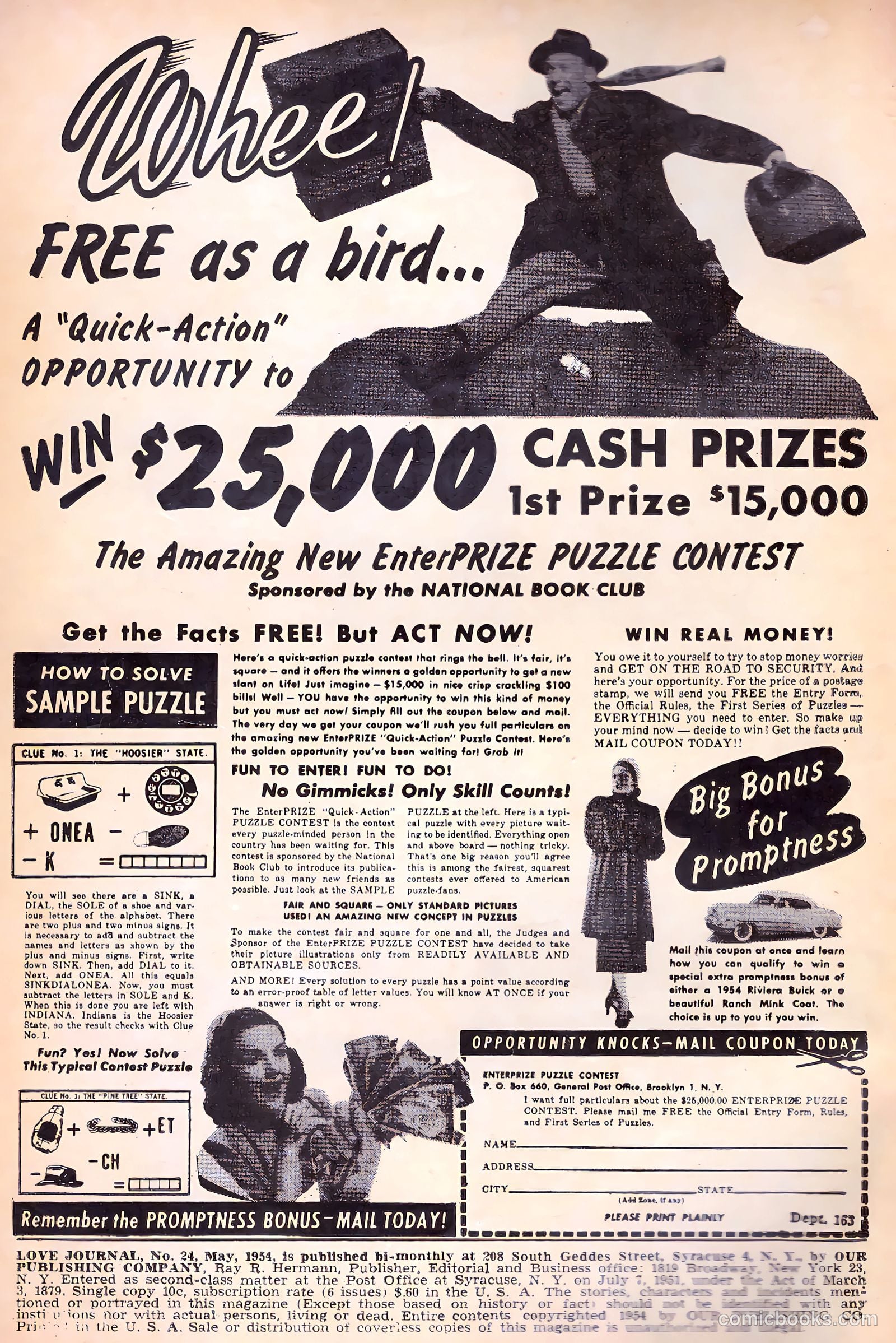 Love Journal #24 (1954) — page 3 of 37