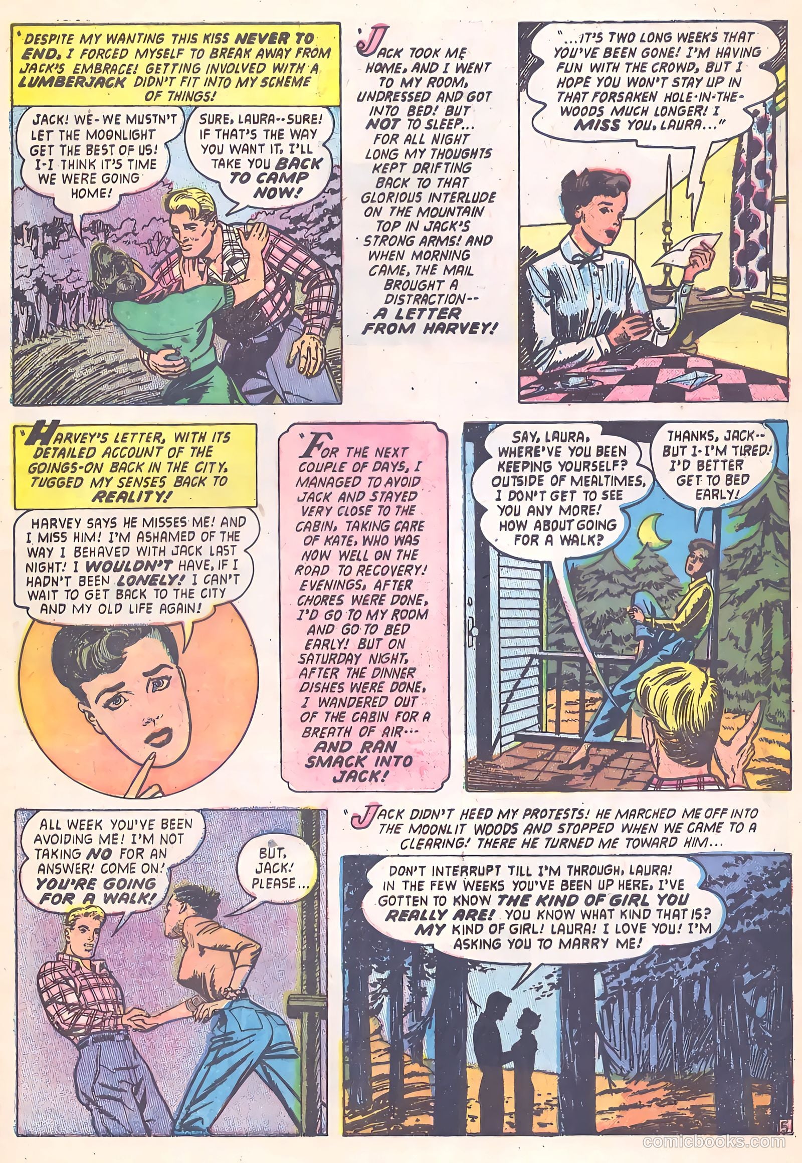 Love Journal #24 (1954) — page 8 of 37