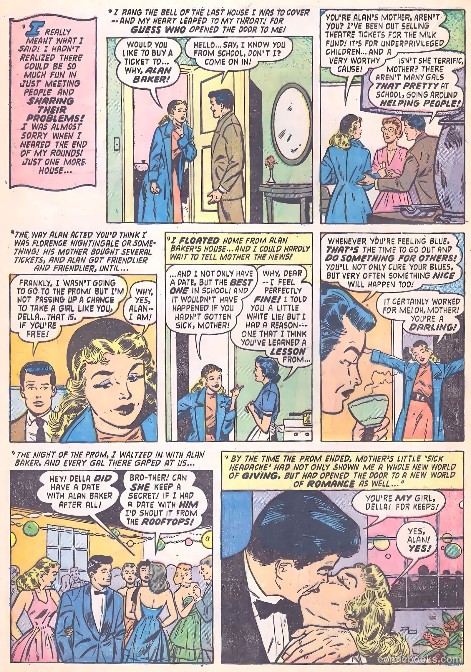 Love Journal #24 (1954) — page 23 of 37