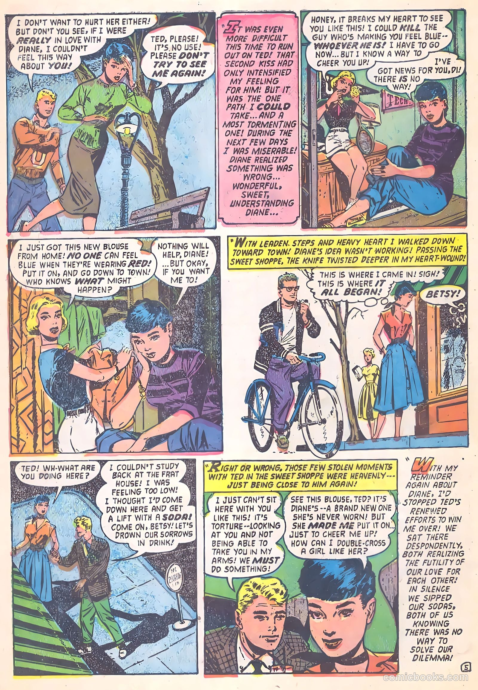 Love Journal #24 (1954) — page 33 of 37